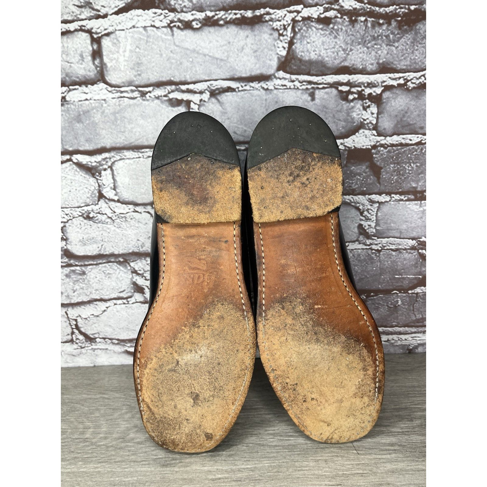 Bass G.H. Bass & Co Weejuns Black Leather Moccasin Loafers Dress Size US 9.5 / EU 42-43 - 12 Thumbnail