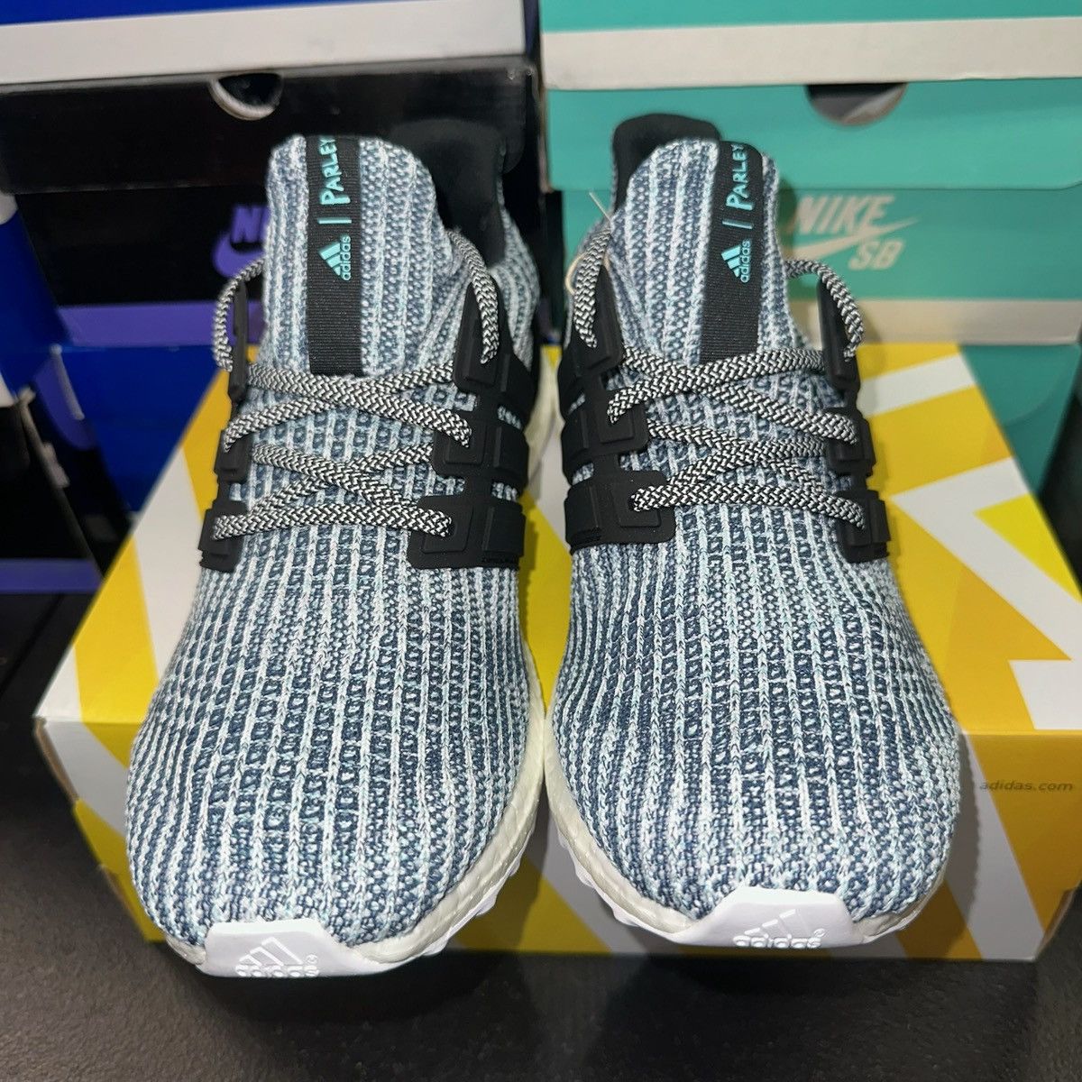 adidas gazelle silver green womens adidas CG3673 Ultraboost Parley Mens Shoe
