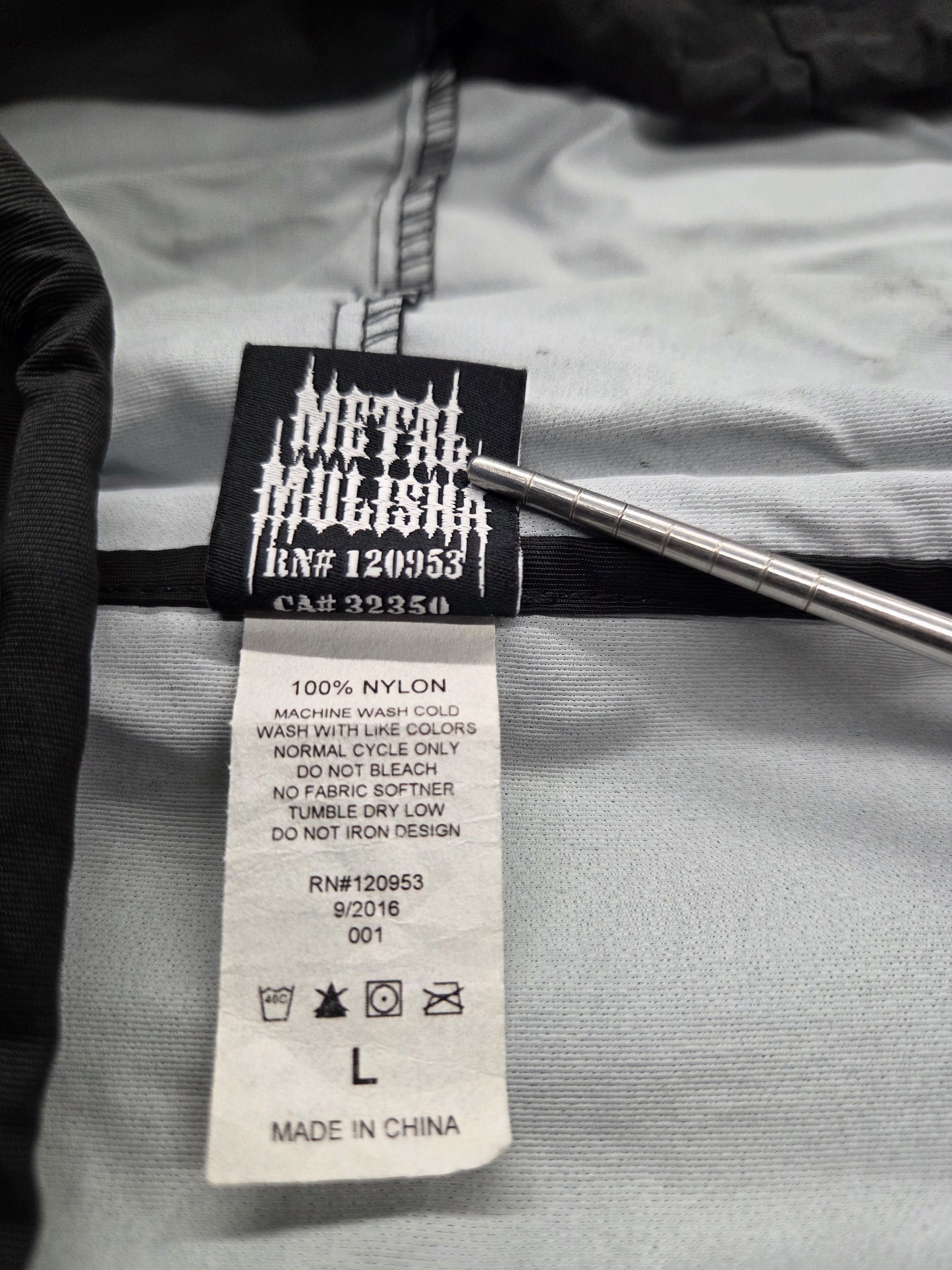 Metal Mulisha Hooded Coaches Jacket Size US L / EU 52-54 / 3 - 9 Thumbnail