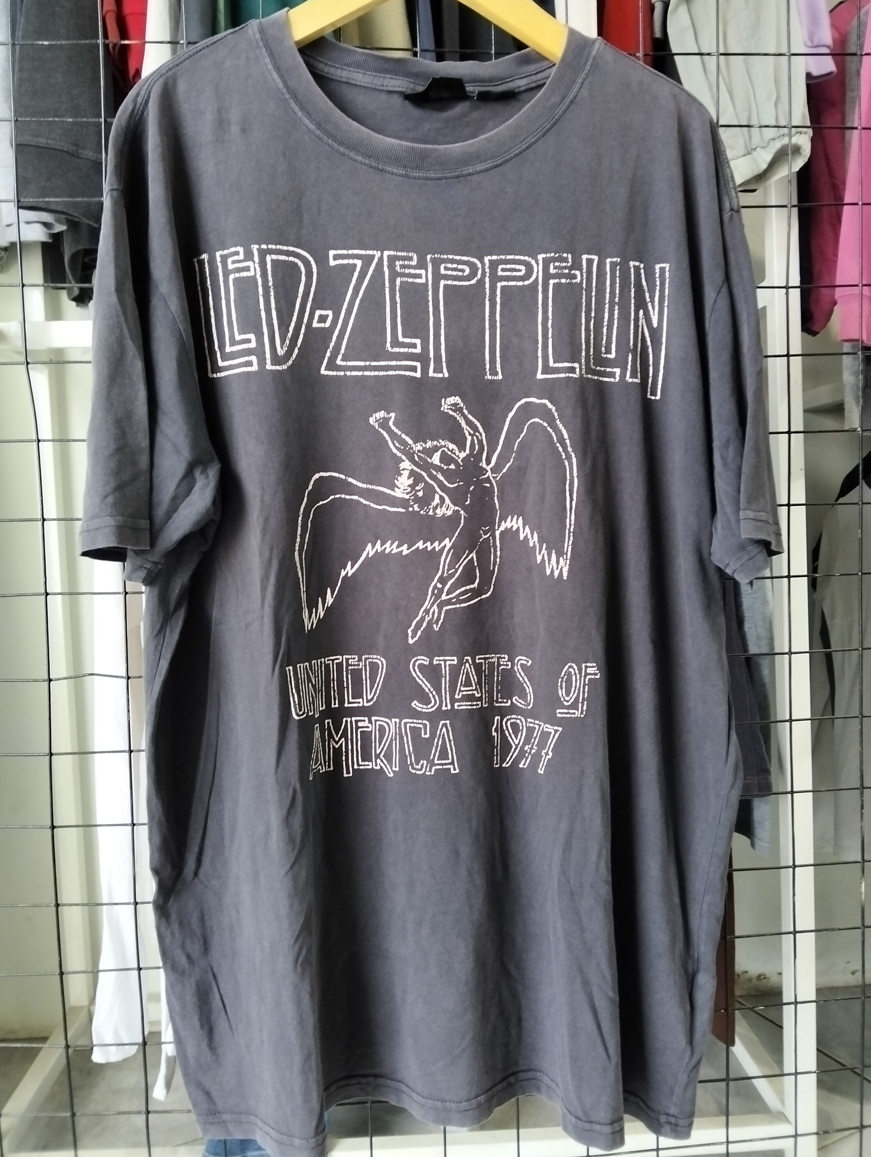 Band Tees × Led Zeppelin 🔥 Led Zeppelin Icarus USA Tour 1977 Vintage-Inspired tee 🔥 Size US L / EU 52-54 / 3 - 1 Thumbnail