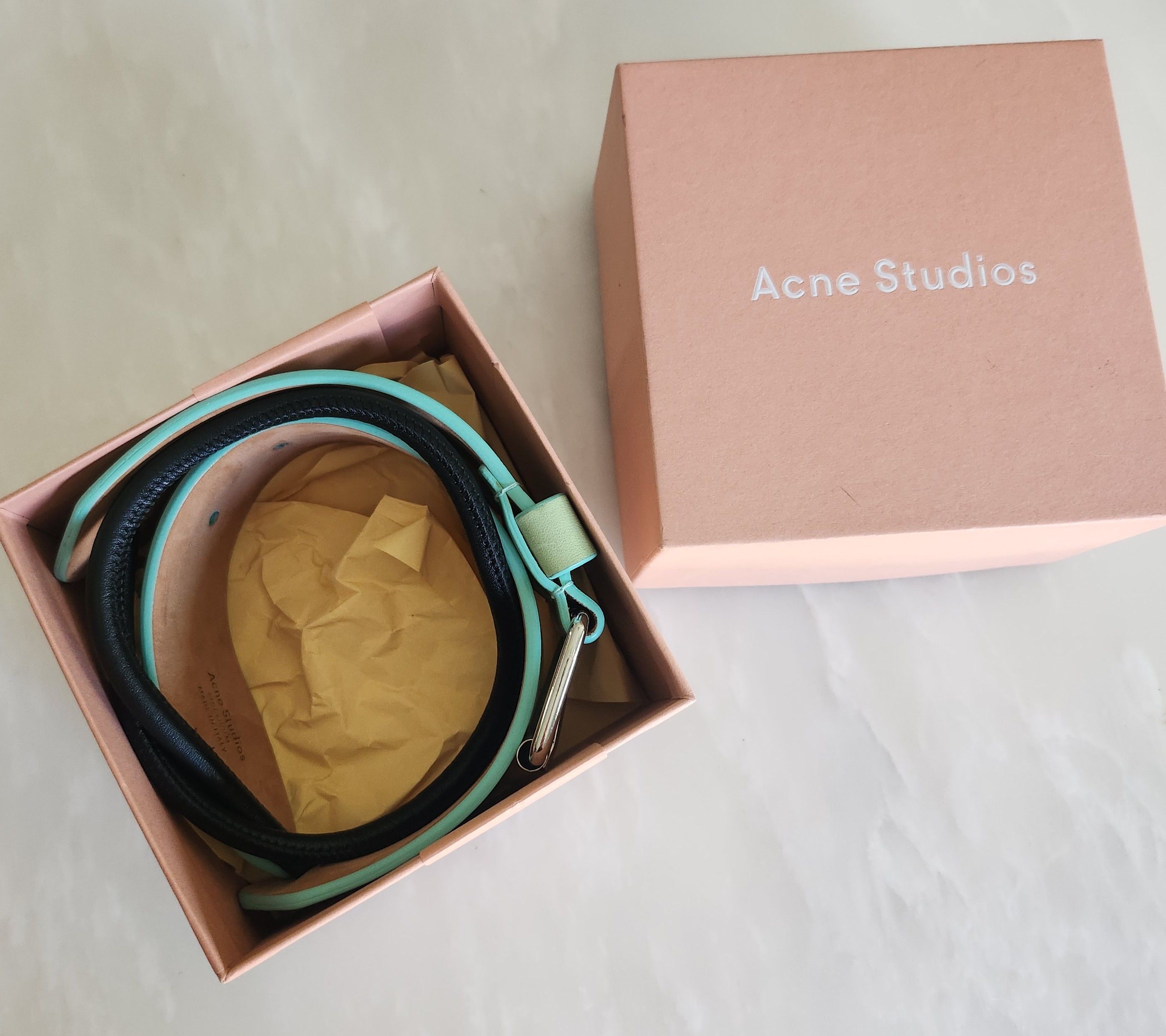 Acne Studios Leather Poyna Belt Size ONE SIZE - 5 Thumbnail