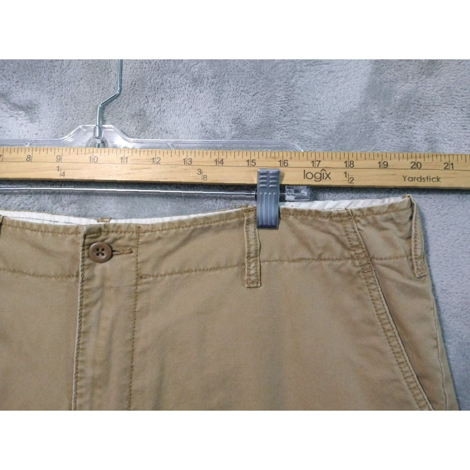 Polo Ralph Lauren Polo Ralph Lauren Pants Mens 40x31 Chino Straight Leg Beige Military Style Straight Size US L / EU 52-54 / 3 - 3 Thumbnail