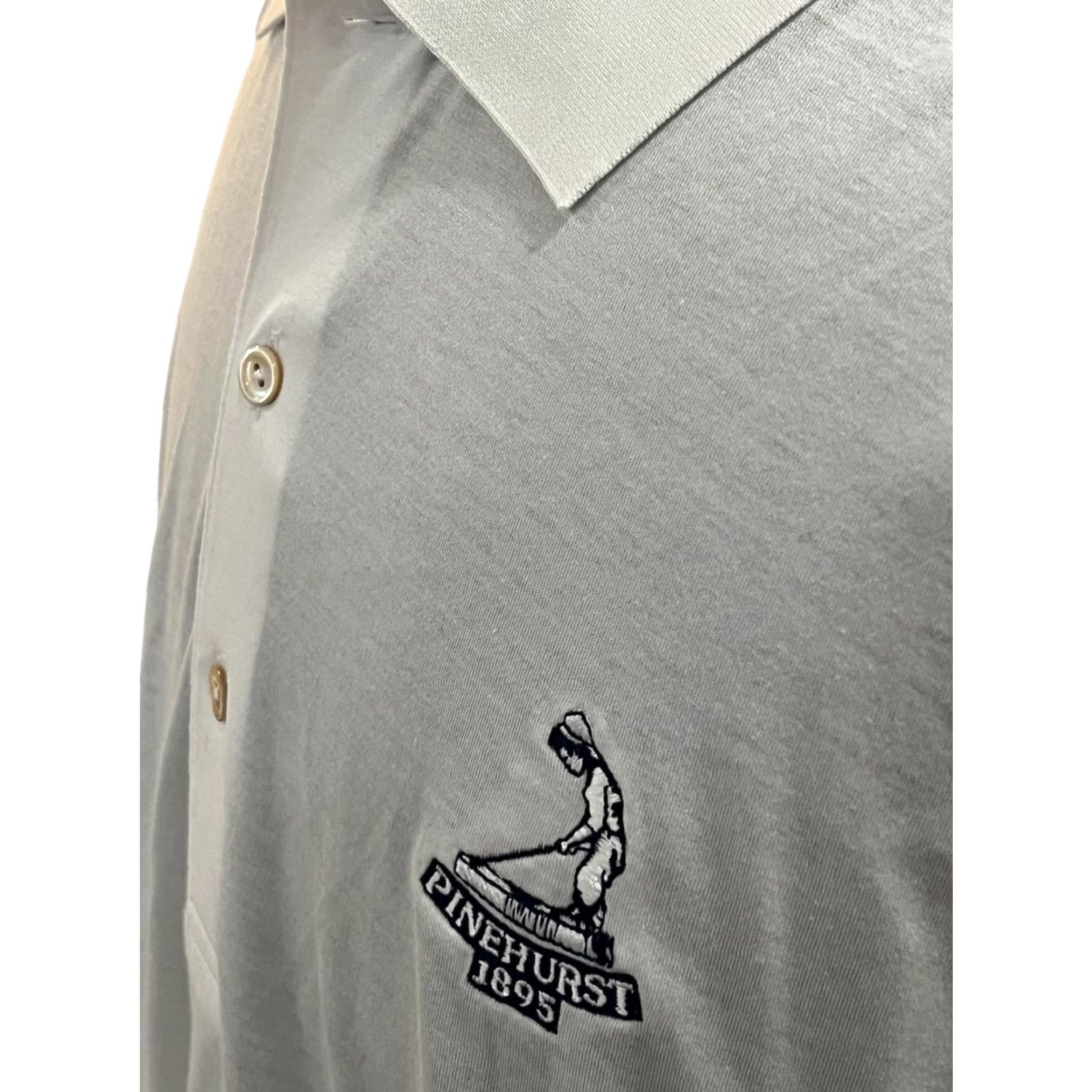 Peter Millar Peter Millar Pinehurst 1895 Solid White Golf Polo Shirt 2XL Mens EUC Size US XXL / EU 58 / 5 - 3 Thumbnail