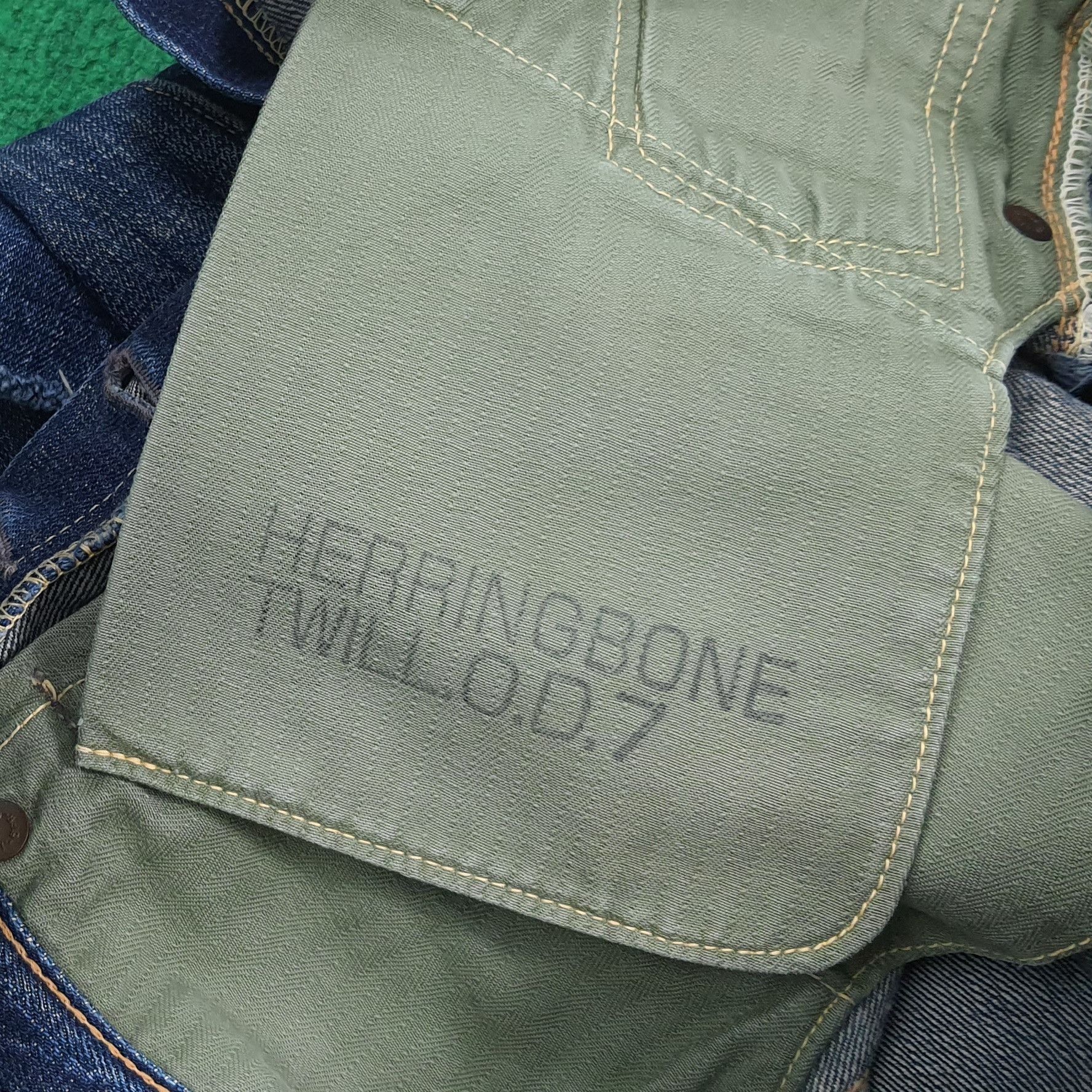 The Real McCoy's Vintage Joe McCoy 901 Selvedge Denim Repro Jeans E1N37 Size US 29 - 9 Thumbnail