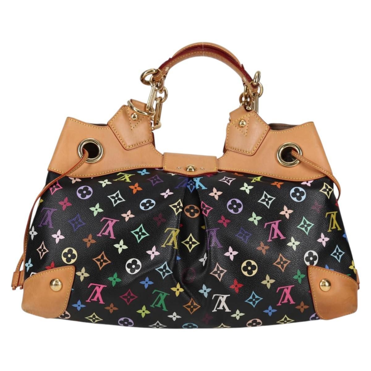 Louis Vuitton LOUIS VUITTON Monogram Multicolor Ursula Tote Bag Black Size ONE SIZE - 2 Thumbnail