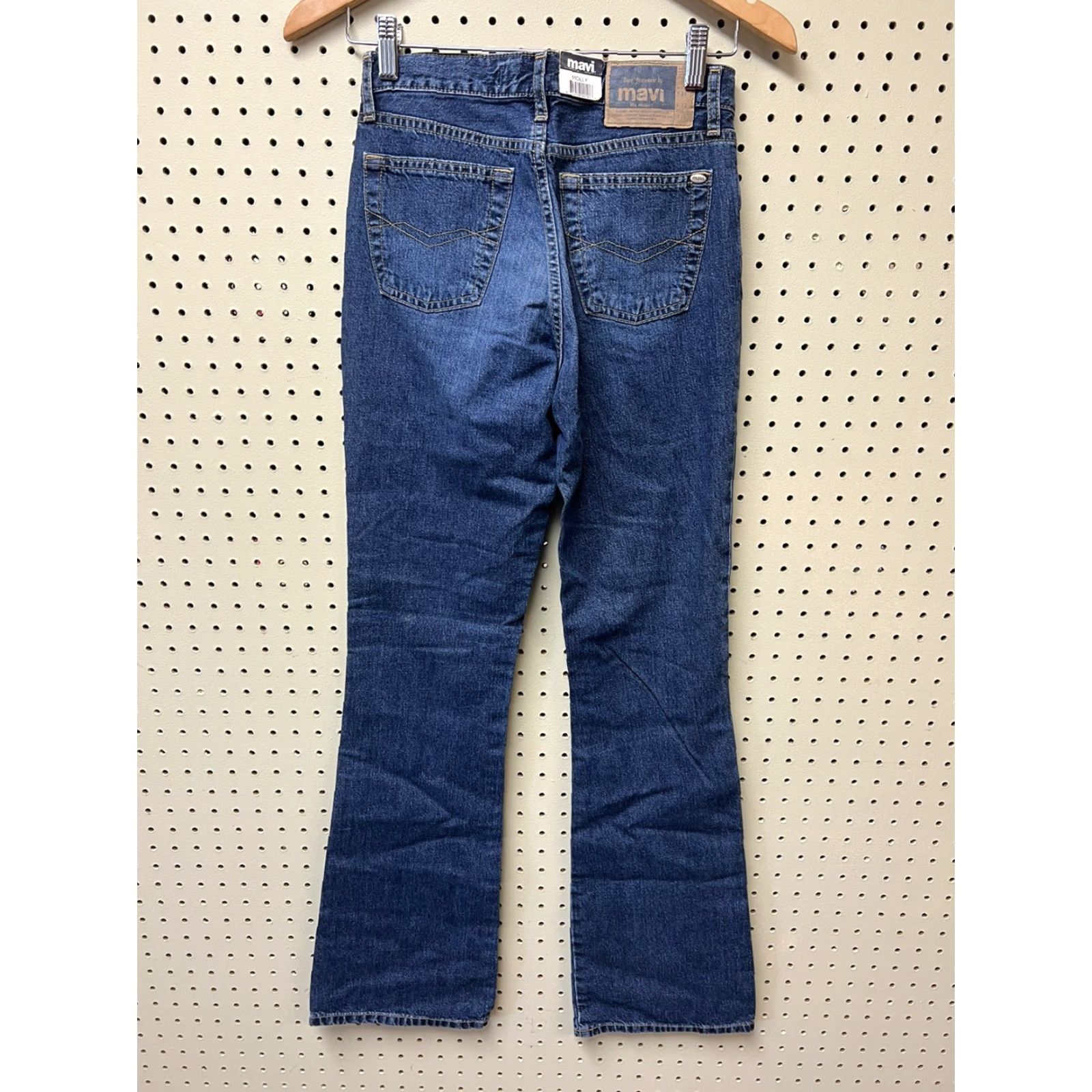 Mavi **WOMENS MAVI 136 MOLLY FLARE BUTTON FLY JEANS SIZE 26X32 BLUE DENIM** User: WOMENS MAVI 136 MOLLY FLARE BUTTON FLY JEANS SIZE 26X32 BLUE DENIM Size 26" / US 2 / IT 38 - 2 Thumbnail