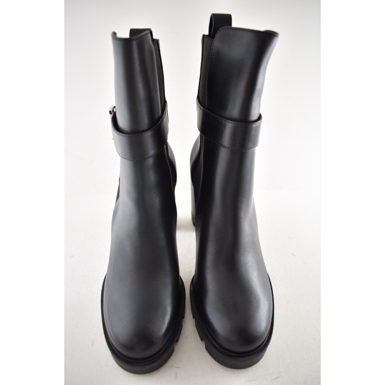 Christian Louboutin Christian Louboutin CL Chelsea Lug 100 Leather Ankle Boot 41 Size US 10 / IT 40 - 11 Thumbnail