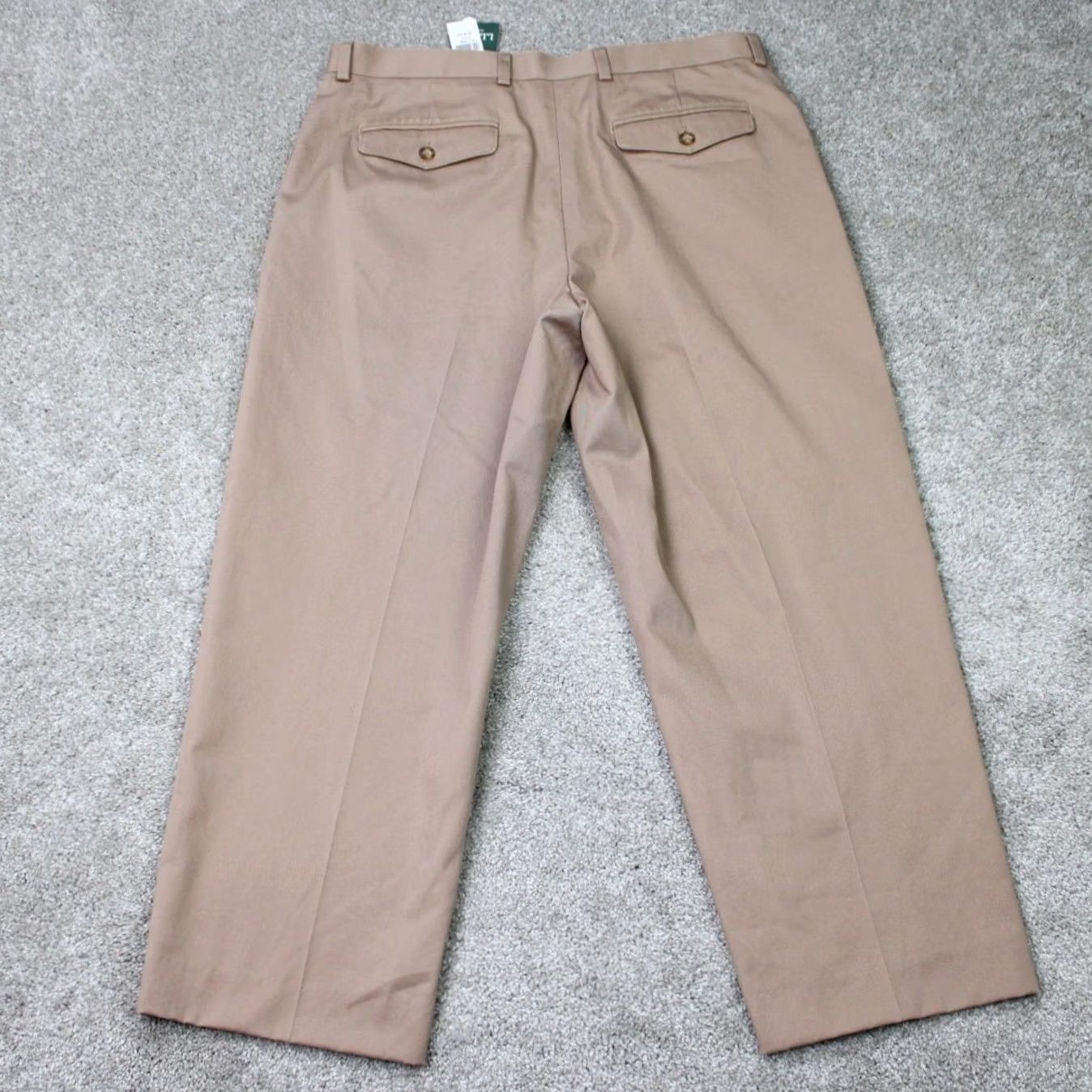 Vintage L.L. Bean Pants Mens 36 Brown Chino NWT Classic Fit Wrinkle Free inseam Size US 36 / EU 52 - 6 Thumbnail