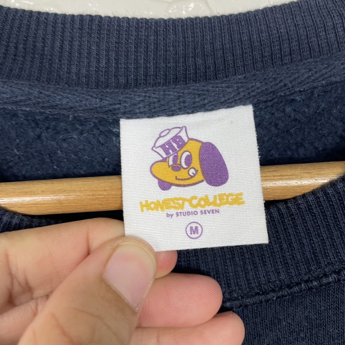 Japanese Brand Honest College By Studio Seven Crewneck Sweatshirt Size US M / EU 48-50 / 2 - 13 Thumbnail