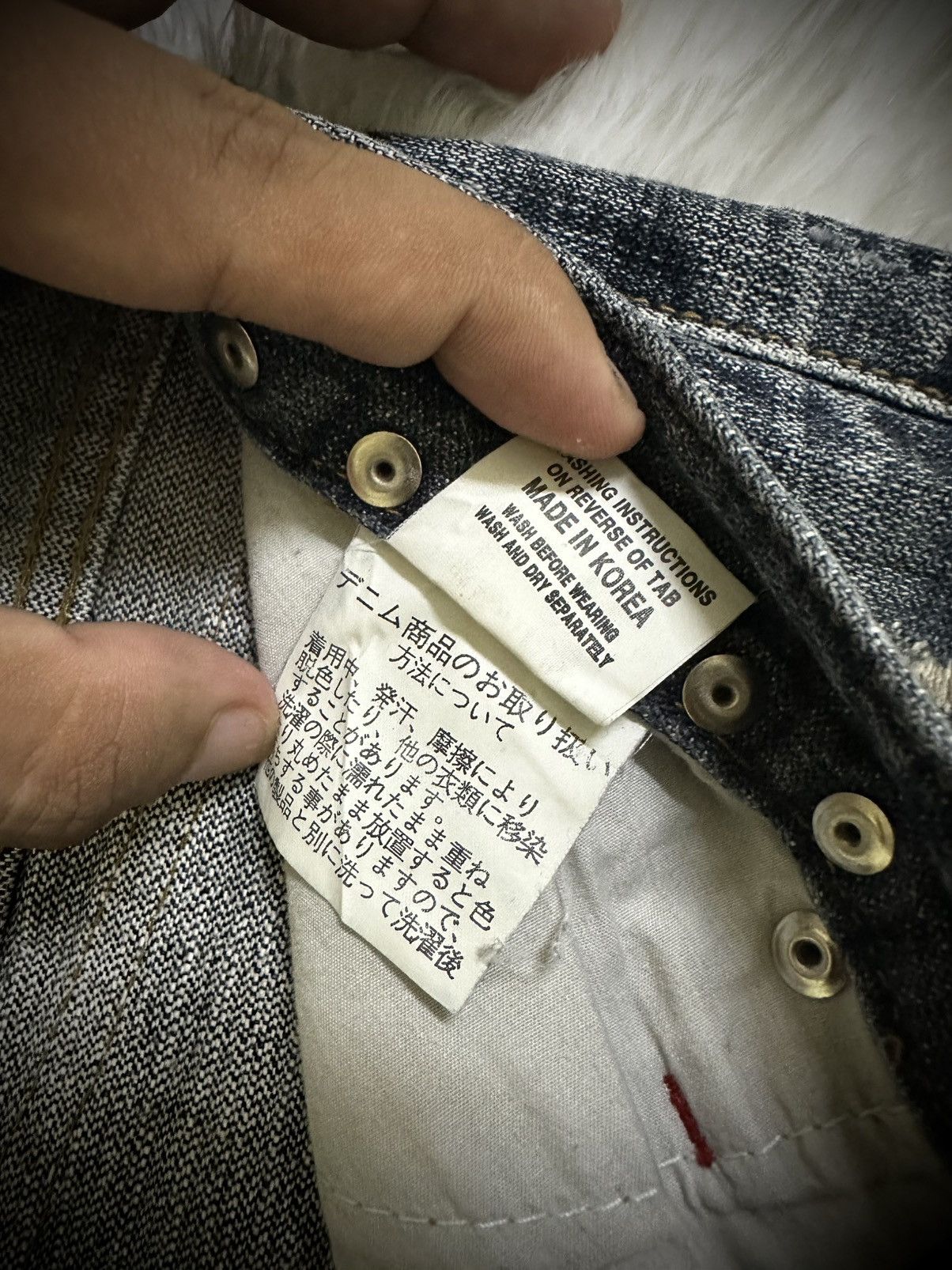 Japanese Brand 💥rare💥 japanese brand lagust ripped splatter flare jeans Size US 30 / EU 46 - 5 Thumbnail