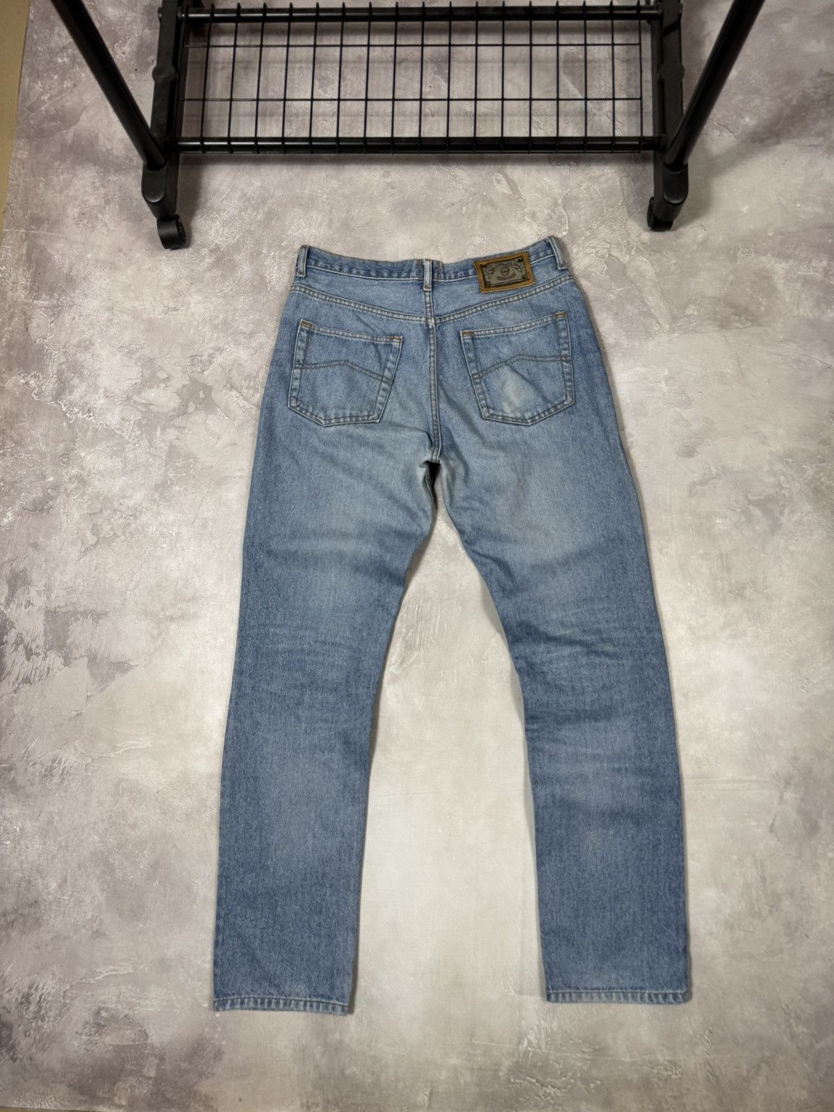 Vintage Vintage 90s Armani Jeans Fade Denim Pants Size US 32 / EU 48 - 13 Thumbnail