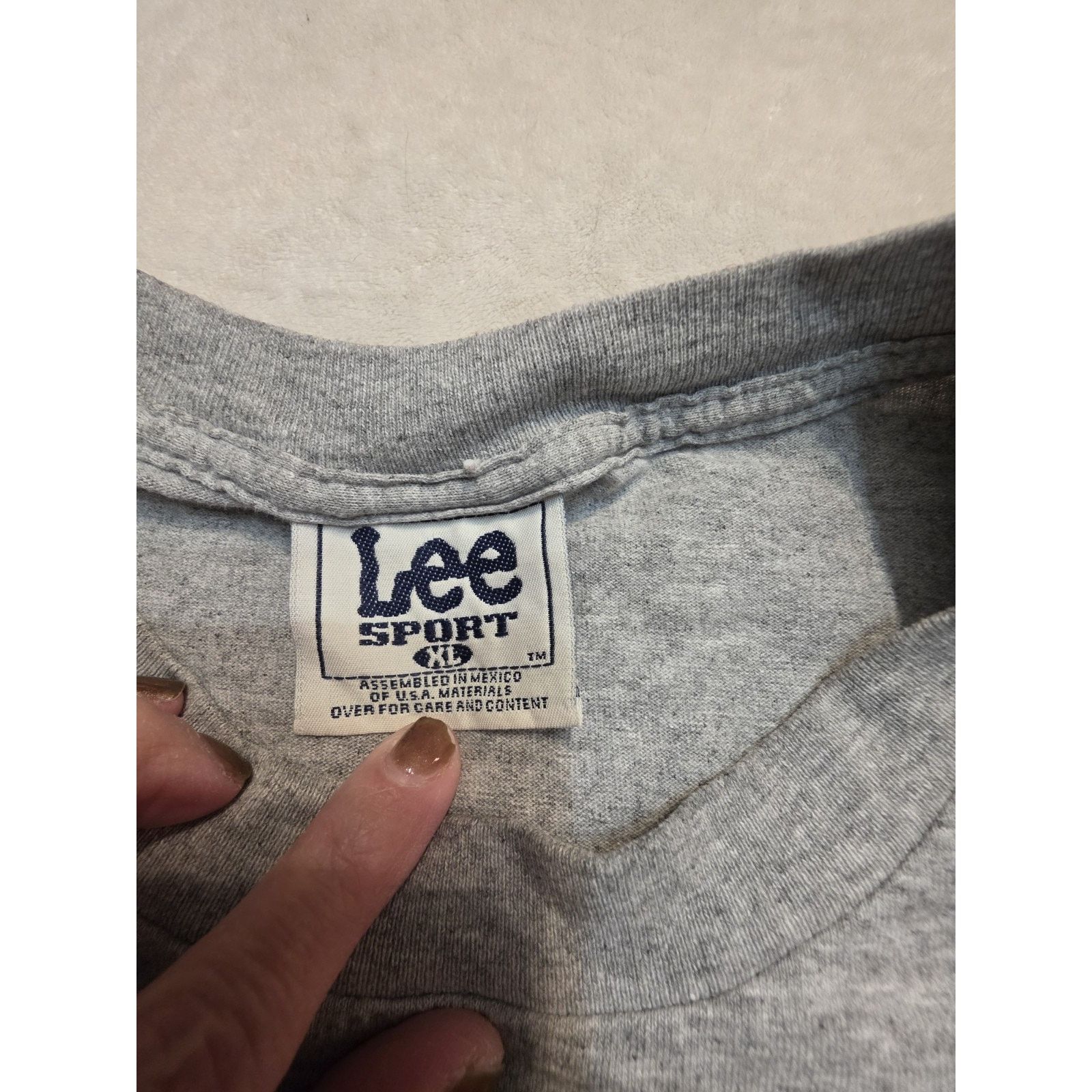 Lee Jacksonville Jaguars Lee Sport Vintage 1997 Grey Men's xl Size US XL / EU 56 / 4 - 4 Thumbnail