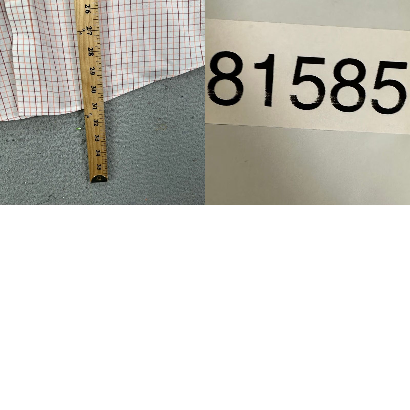 Eddie Bauer Eddie Bauer Shirt Button Down Mens Large Orange Plaid Pockets Classic Fit Size US L / EU 52-54 / 3 - 8 Thumbnail