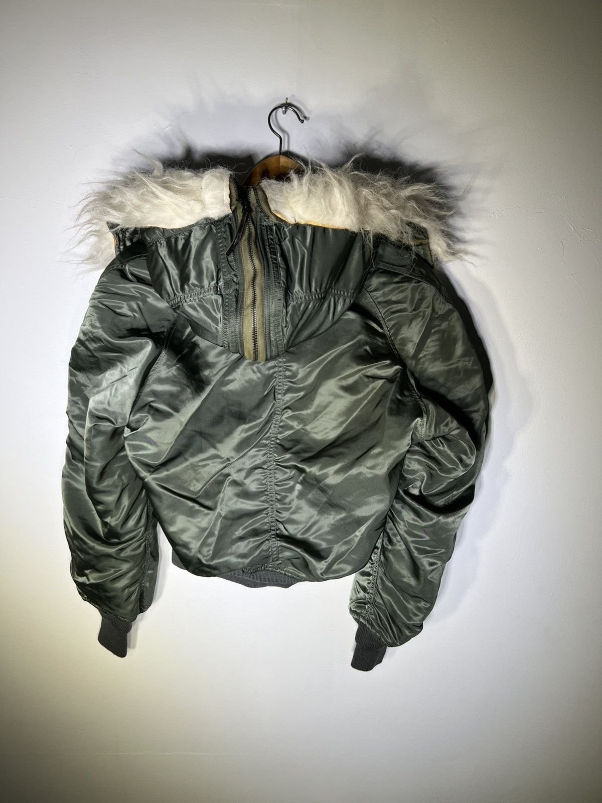 Alpha Industries Vintage Alpha Industries N-2B Bomber Jacket 1977 Size US M / EU 48-50 / 2 - 10 Thumbnail