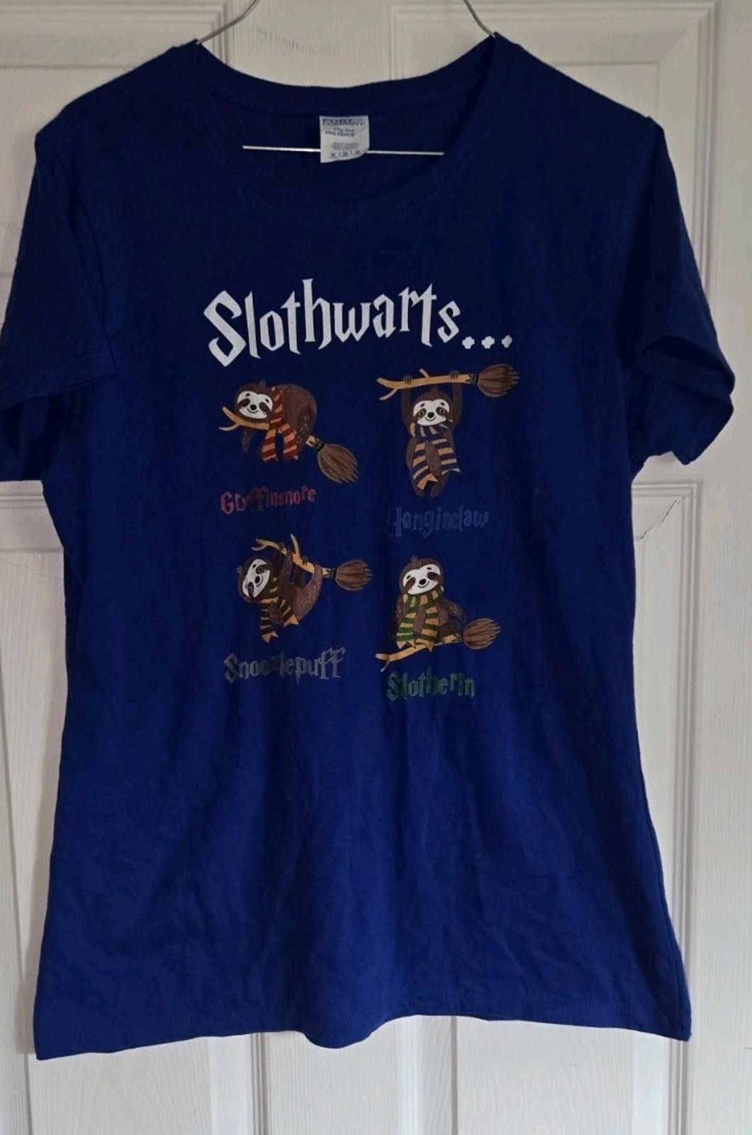 Other Harry Potter Slothwarts Sloth Shirt Unisex Top Funny Sloths Size M / US 6-8 / IT 42-44 - 3 Thumbnail
