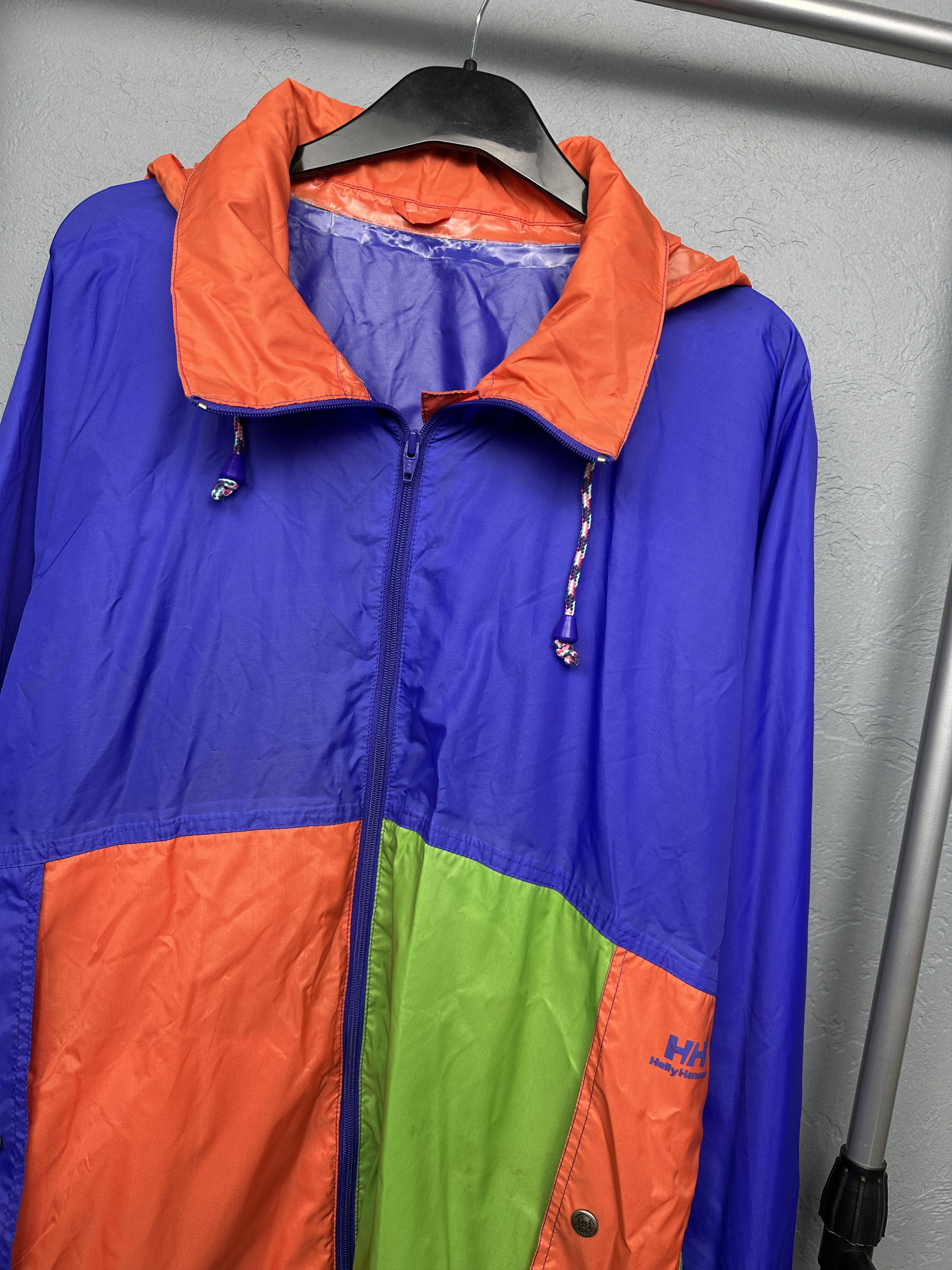 Helly Hansen × Vintage Helly Hansen Vintage Mens Windbreaker Jacket Size US L / EU 52-54 / 3 - 2 Thumbnail
