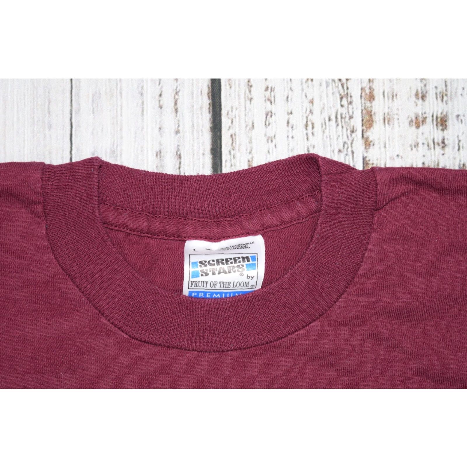 Vintage VINTAGE 80s Graphic Tee Unisex Large Red Cotton Swan Lake Ballet 90s Motion Picture Size US L / EU 52-54 / 3 - 3 Thumbnail