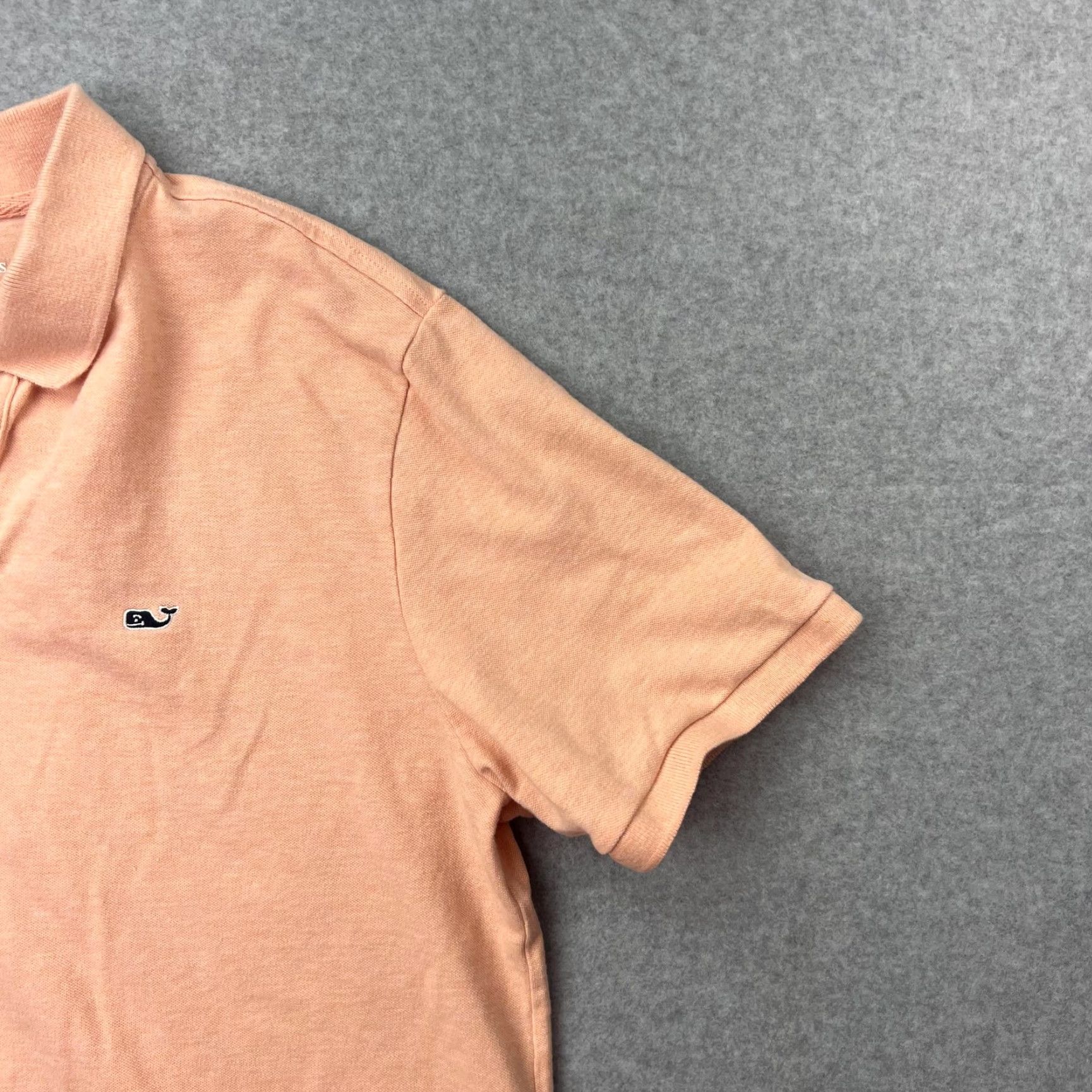 Vineyard Vines Vineyard Vines Polo Shirt Mens M Peach Stretch Performance Whale Logo Casual Golf Top Size US M / EU 48-50 / 2 - 7 Thumbnail