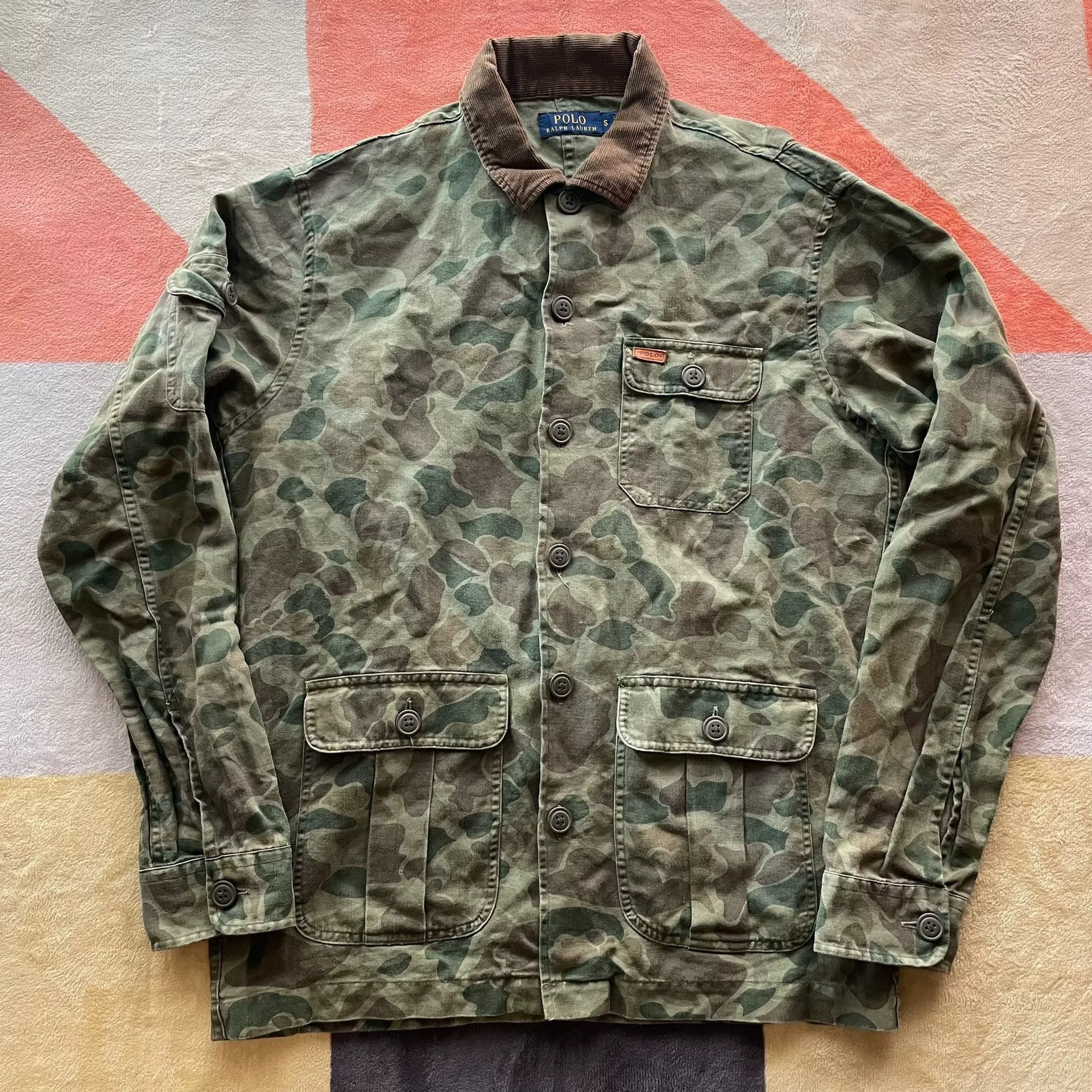 Polo Ralph Lauren Ralph Lauren Camo Military Jacket Size US S / EU 44-46 / 1 - 1 Thumbnail