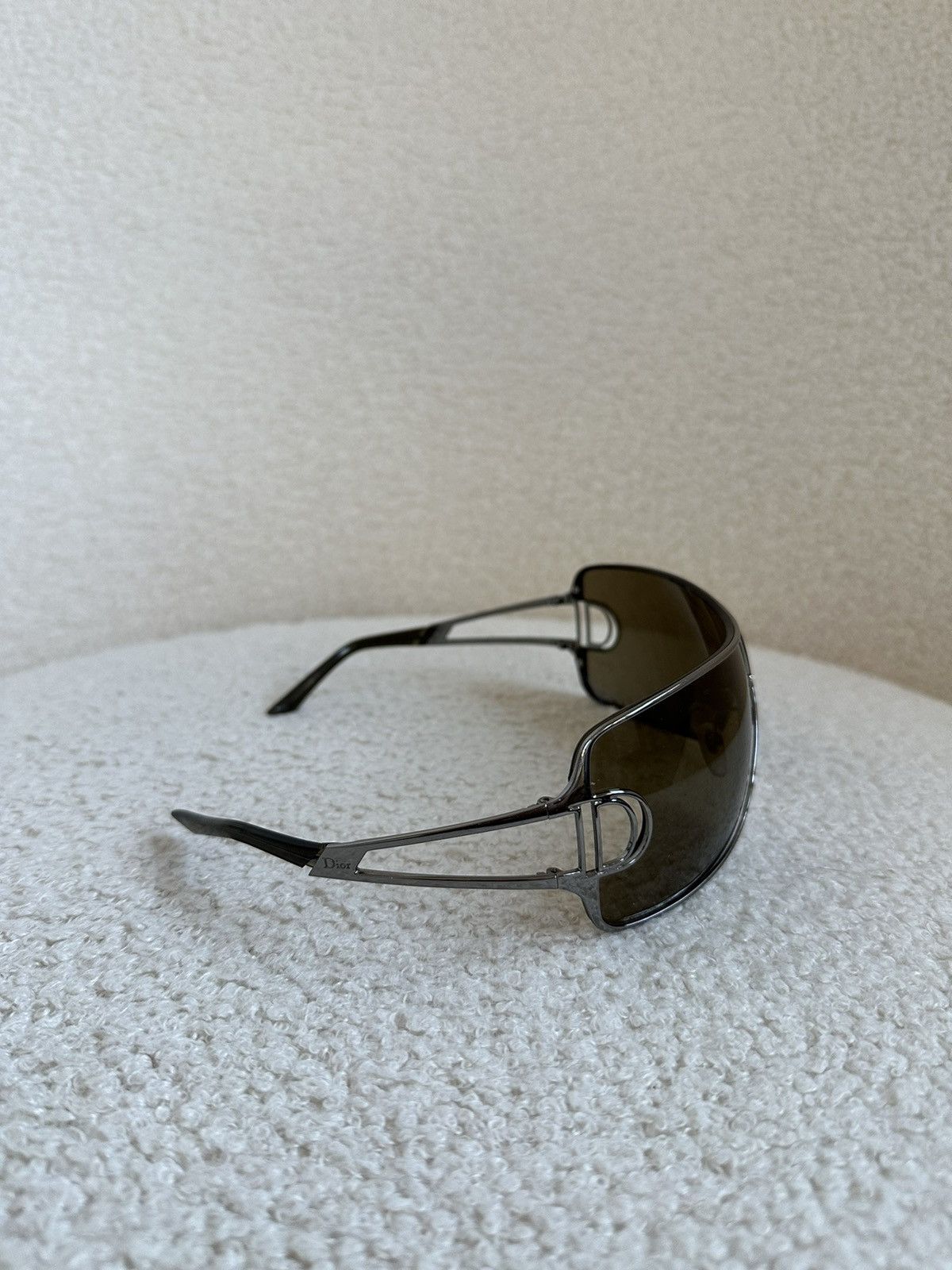 Designer × Dior × Vintage Dior DIORISSIMO 2 SILVER DIOR SUNGLASSES Size ONE SIZE - 8 Thumbnail