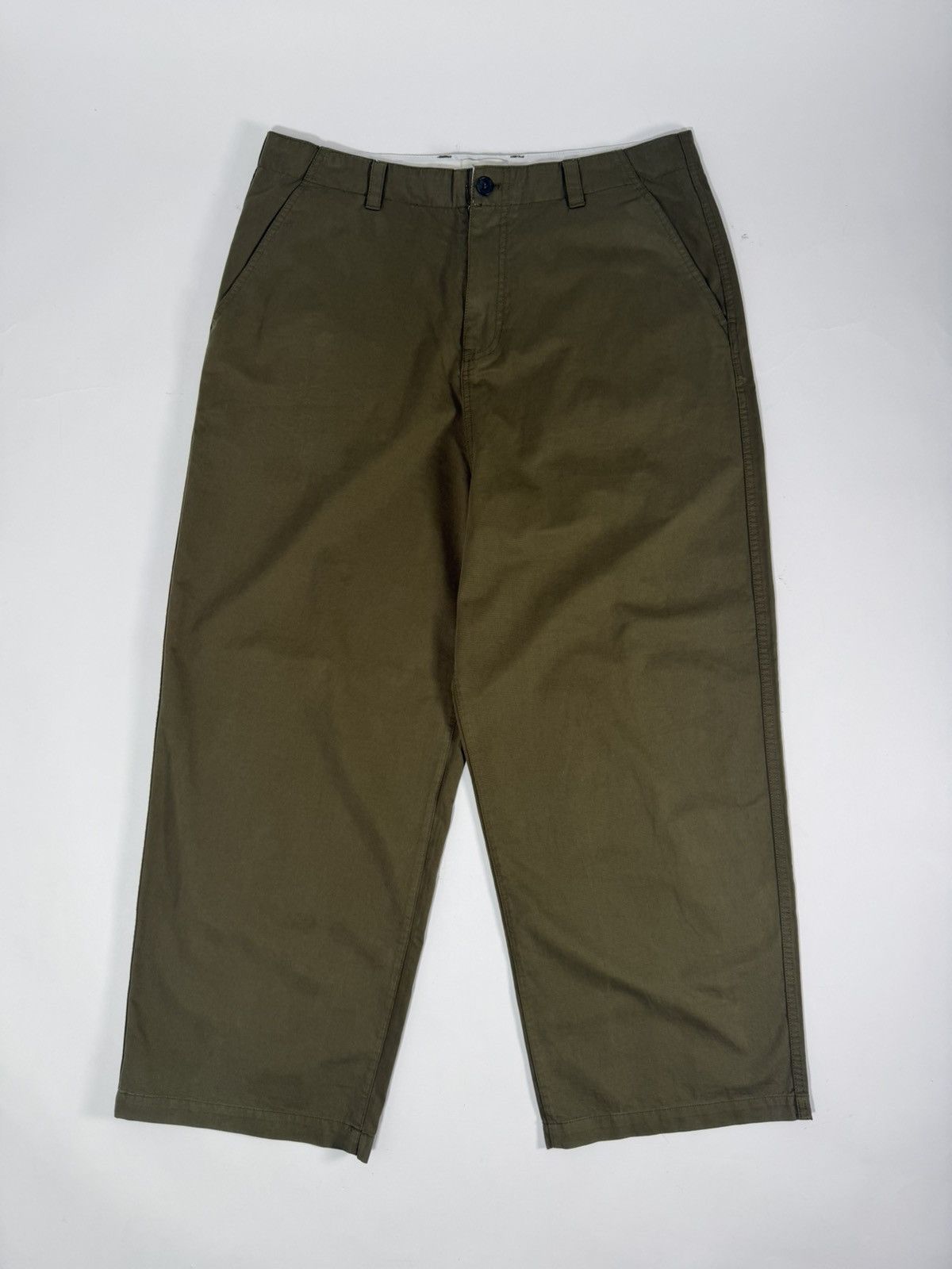 Japanese Brand CÓCL Washed Wide Leg Pants Size US 34 / EU 50 - 1 Thumbnail
