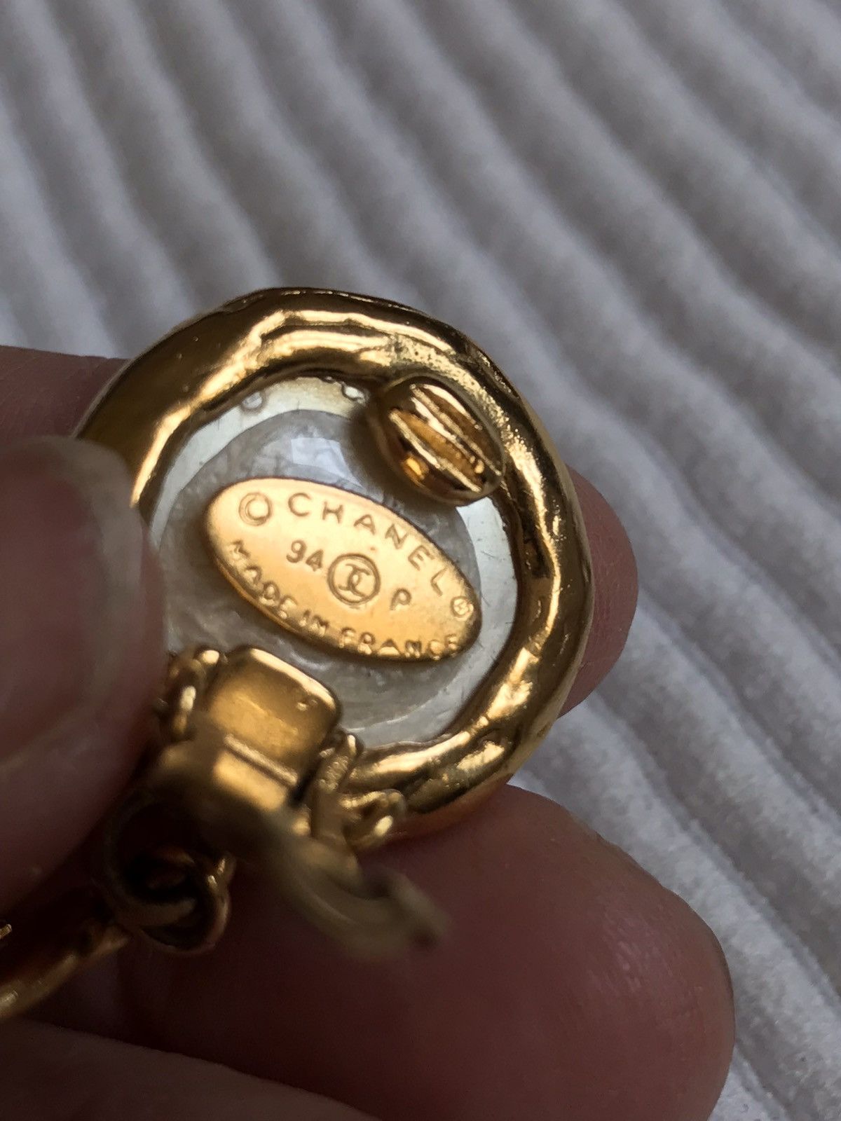Chanel CHANEL EARRINGS VINTAGE 1994 model Size ONE SIZE - 7 Thumbnail