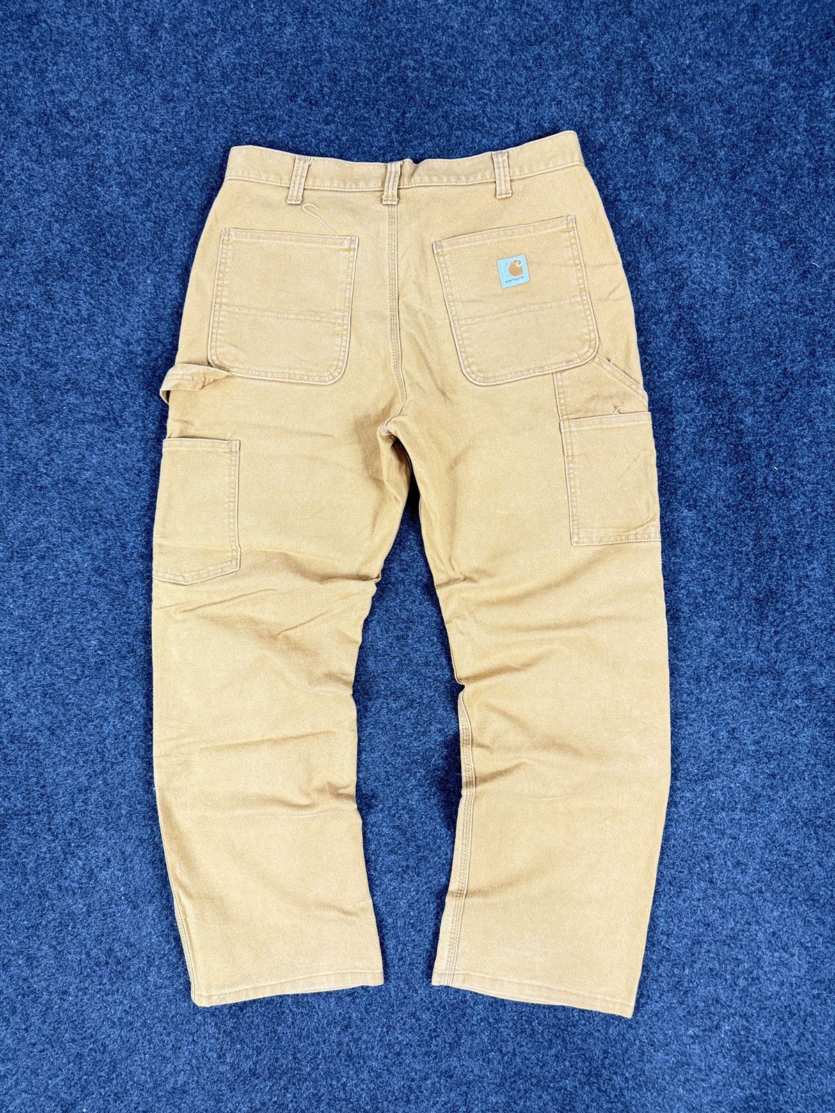 VINTAGE Y2K Carhartt double knee carpenter Canvas pant 34x30