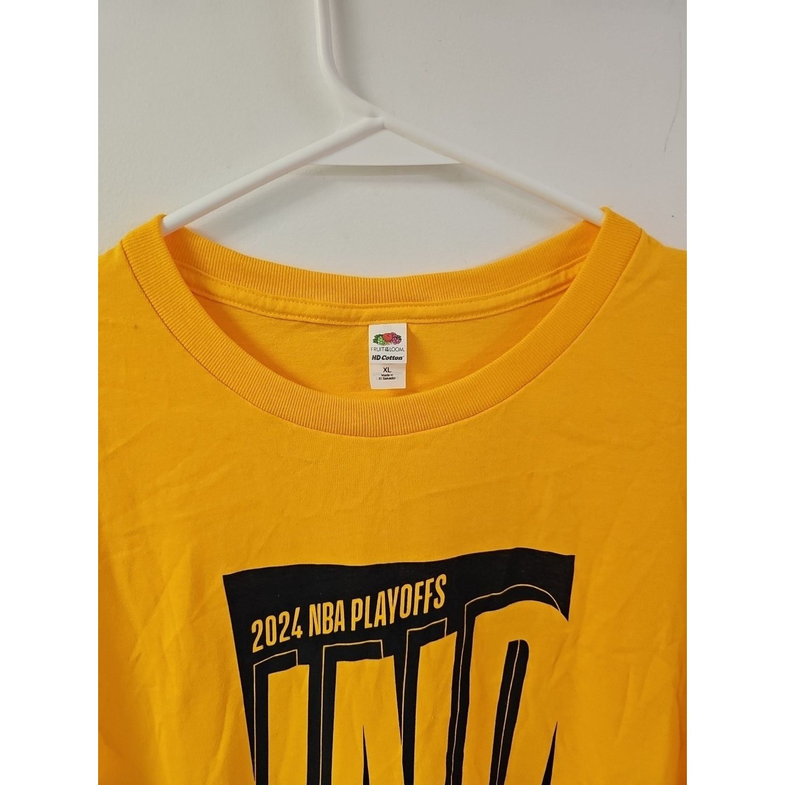 Fruit Of The Loom 2024 Indiana Pacers Playoffs Tshirt Size XL NBA Indianapolis Size US XL / EU 56 / 4 - 5 Thumbnail