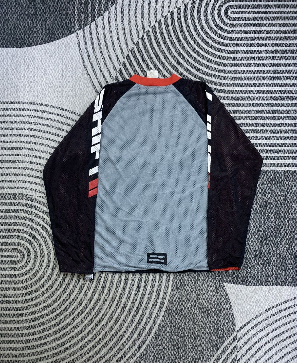 Japanese Brand Vintage SHIFT Motorcross Big Logo Longsleeve Jersey Shirt Size US M / EU 48-50 / 2 - 3 Thumbnail