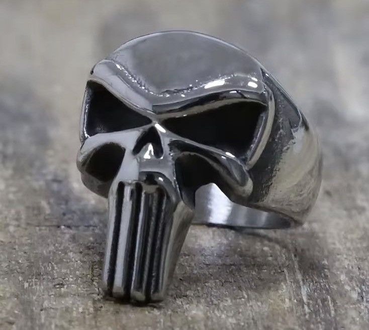 Jewelry Skull Ring Size 7-13 Size ONE SIZE - 4 Thumbnail