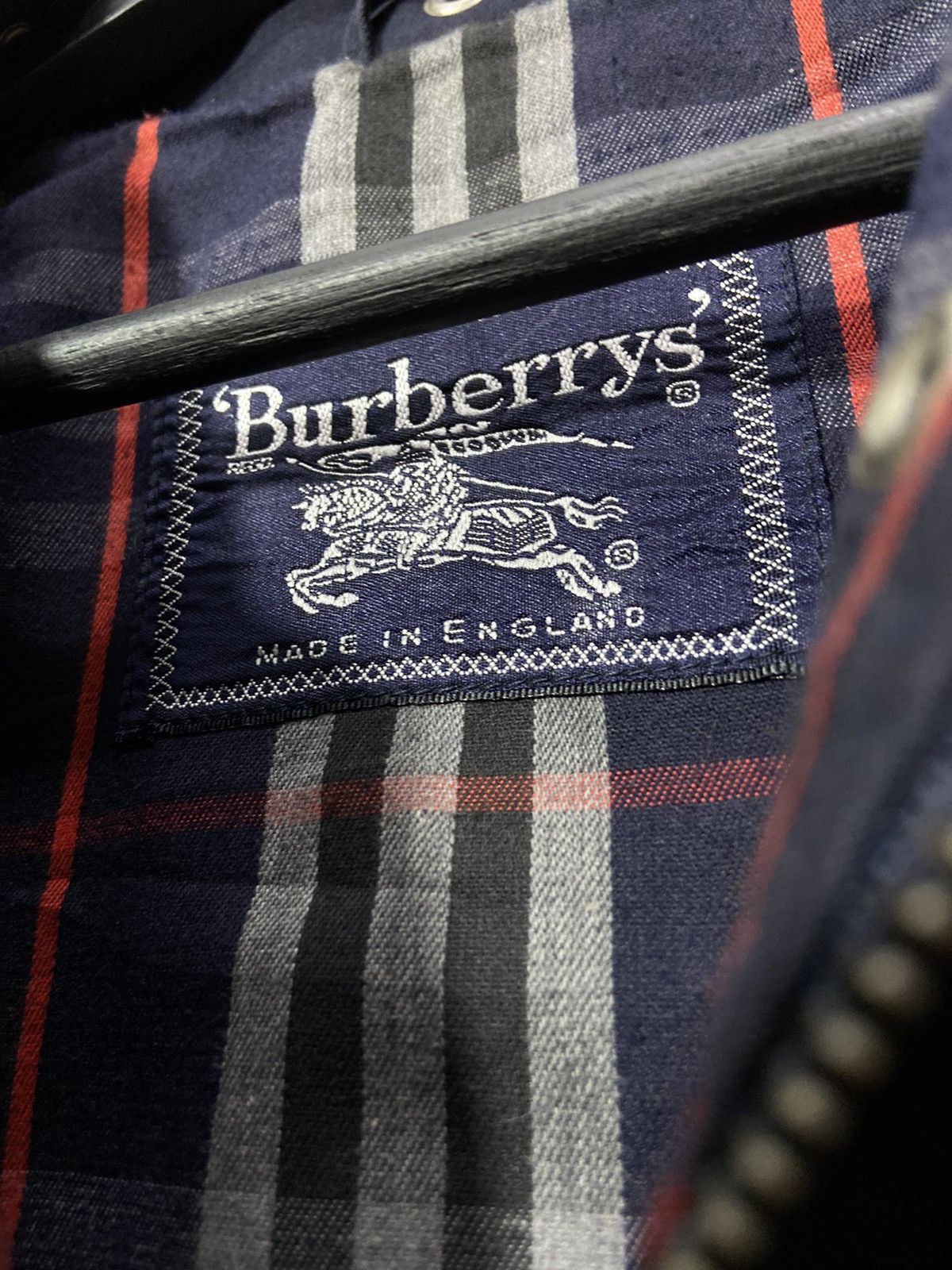 Burberry Vintage 90s Burberrys Trench Coat Parka Jacket Size US L / EU 52-54 / 3 - 9 Thumbnail