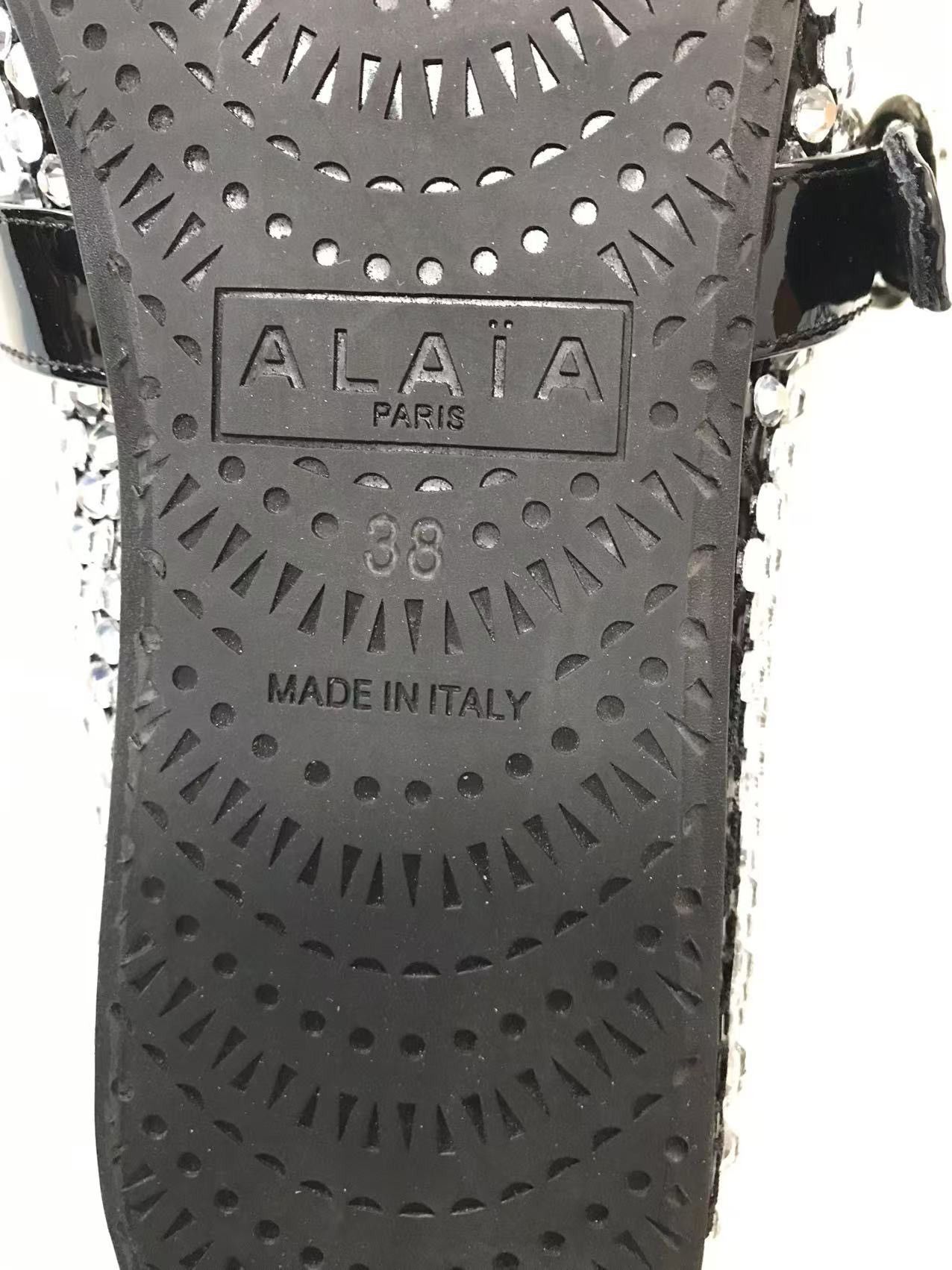 Alaia Alaia Iconic Diamond Embellishment Flat Size US 8 / IT 38 - 5 Thumbnail