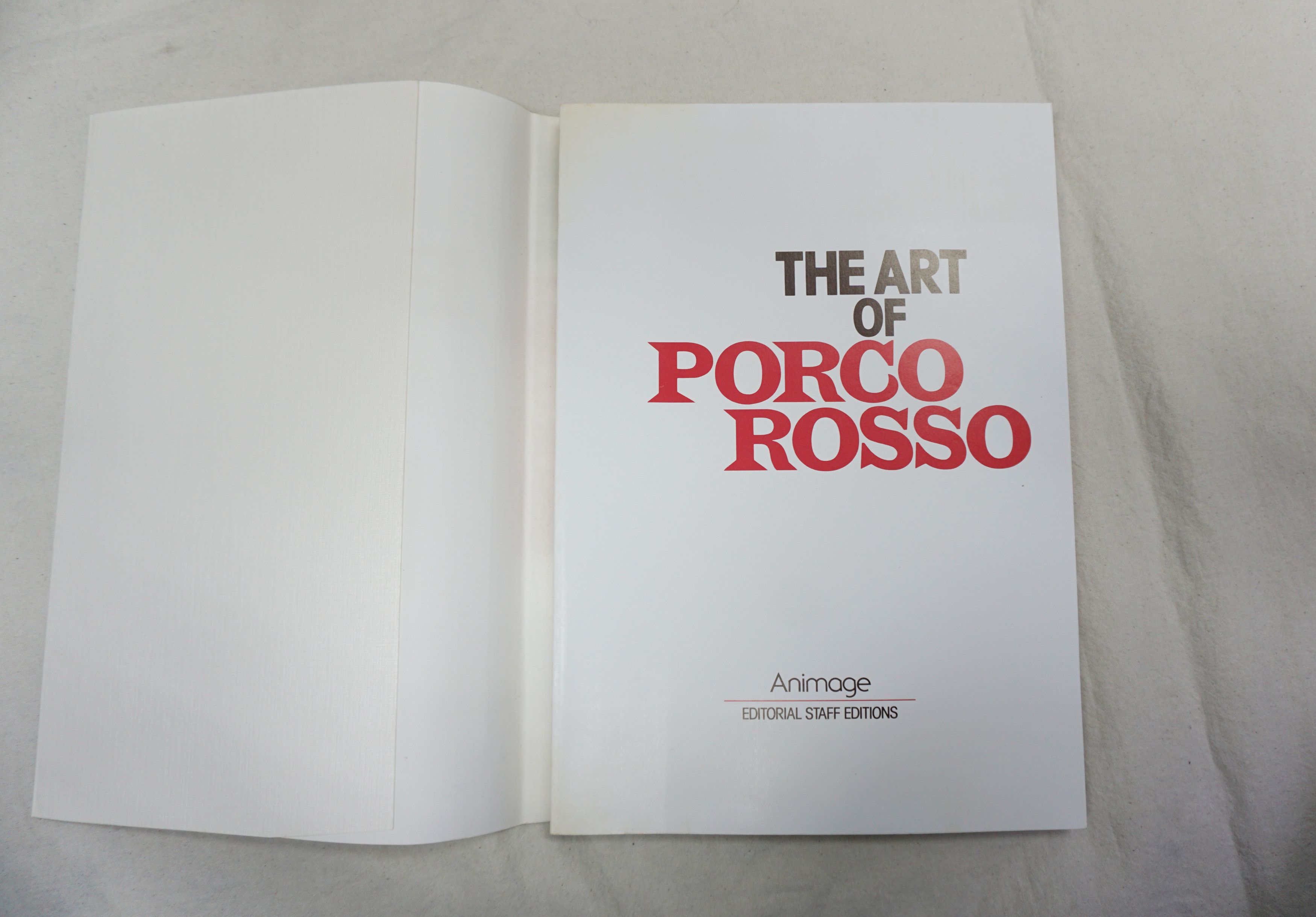 Japanese Brand × Vintage 1992 The Art of Porco Rosso Book Size ONE SIZE - 6 Thumbnail