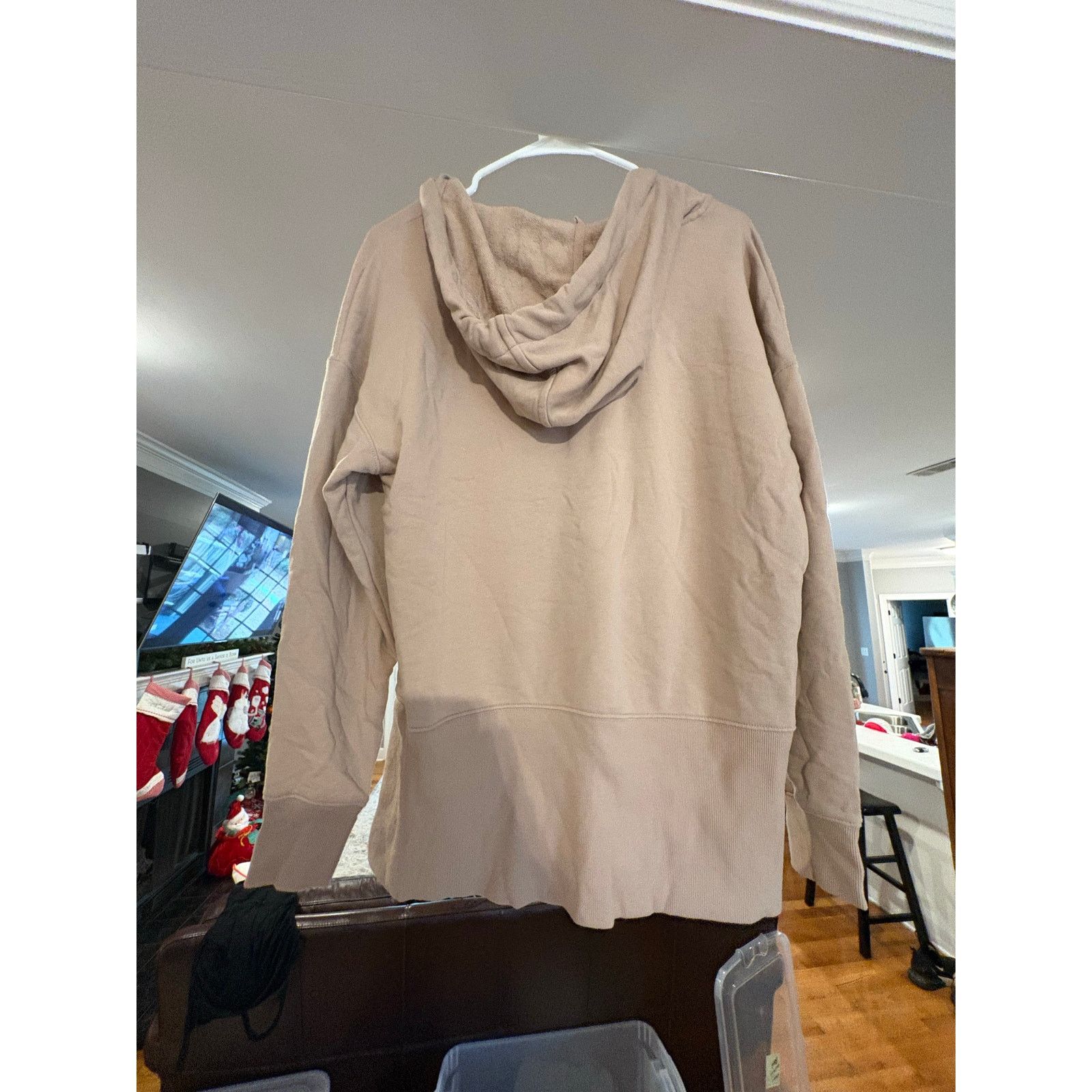 Lou & Grey Lou & Grey Tan Hooded Sweatshirt Women’s Small Oversized Size S / US 4 / IT 40 - 5 Thumbnail