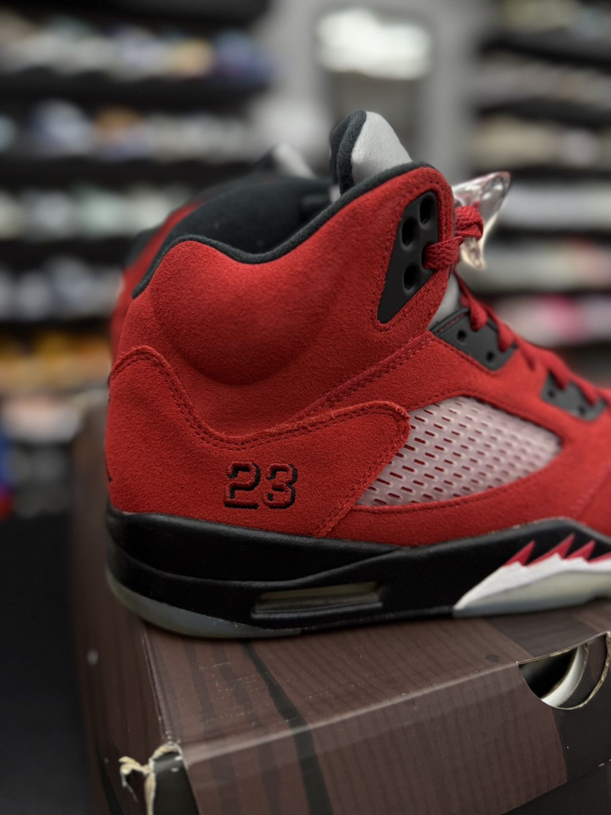 Nike Jordan 5 Raging Bulls Size 10.5 (DD0587-600) 🧼 Size US 10.5 / EU 43-44 - 10 Thumbnail