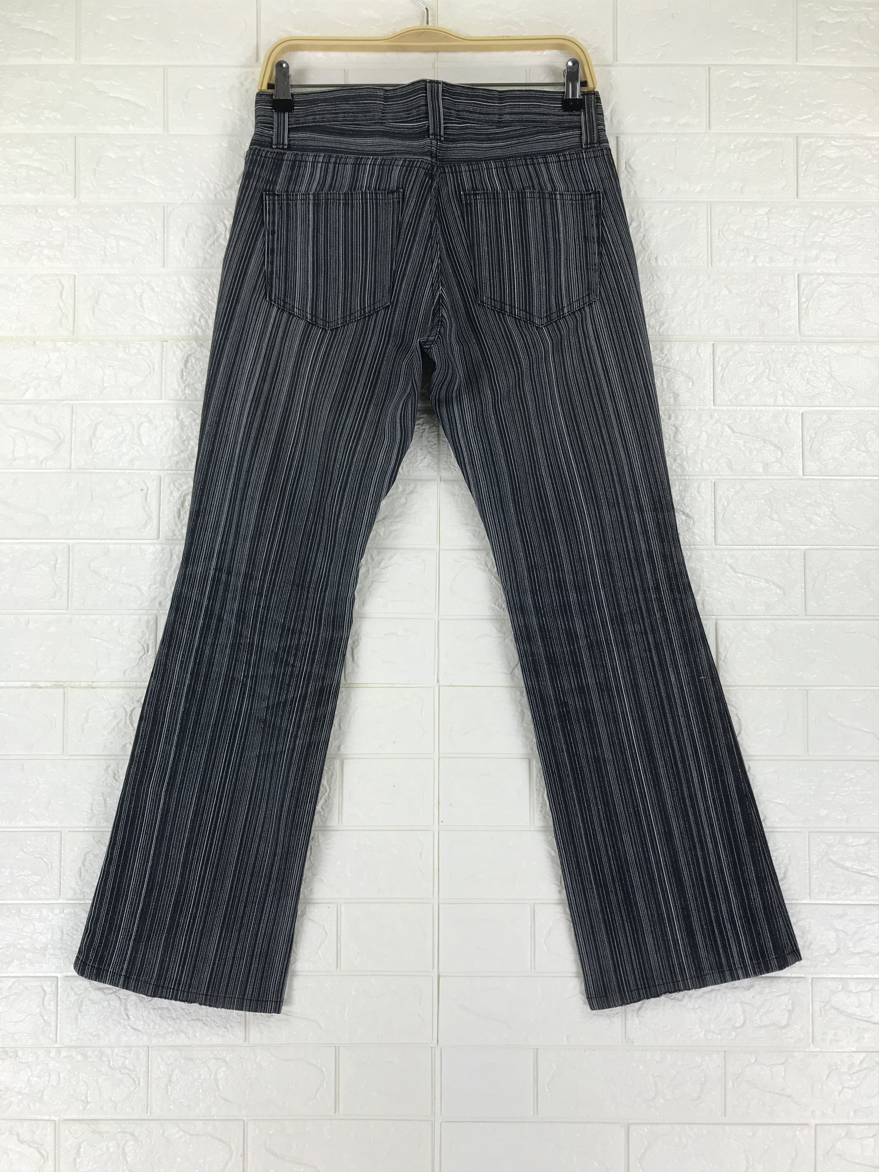 semanticdesign Vintage Semantic Design Striped Flare Pants Size US 29 - 5 Thumbnail