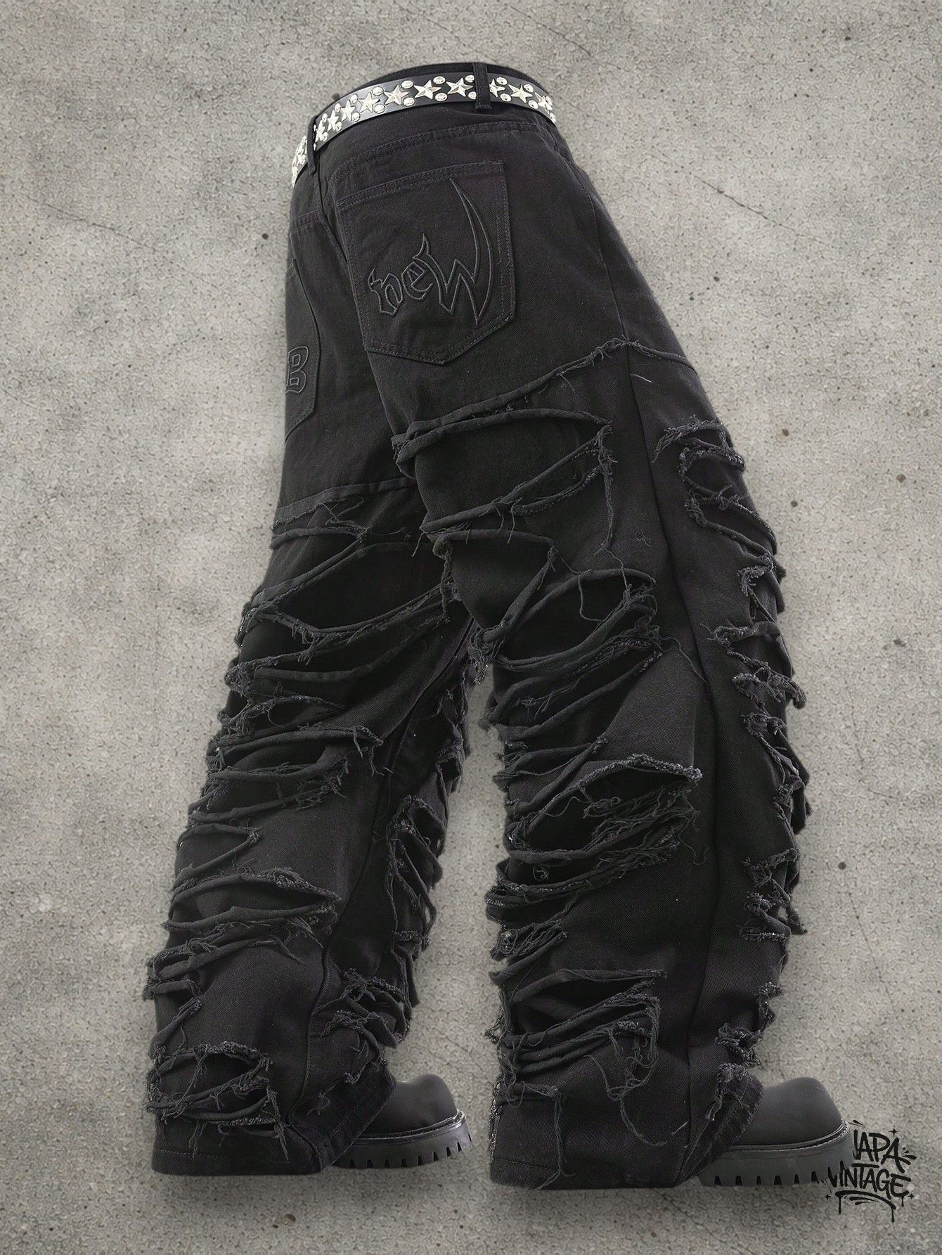 Vintage Distressed opium jeans Size US 32 / EU 48 - 3 Thumbnail