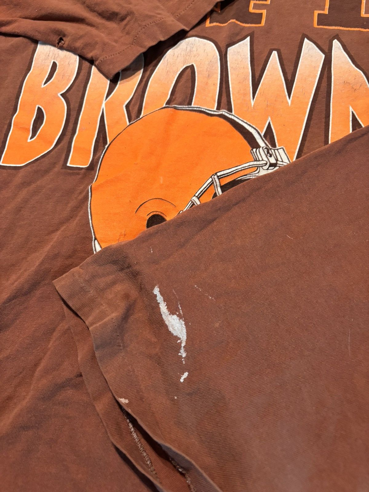Vintage Vintage Cleveland browns shirt Size US L / EU 52-54 / 3 - 6 Thumbnail