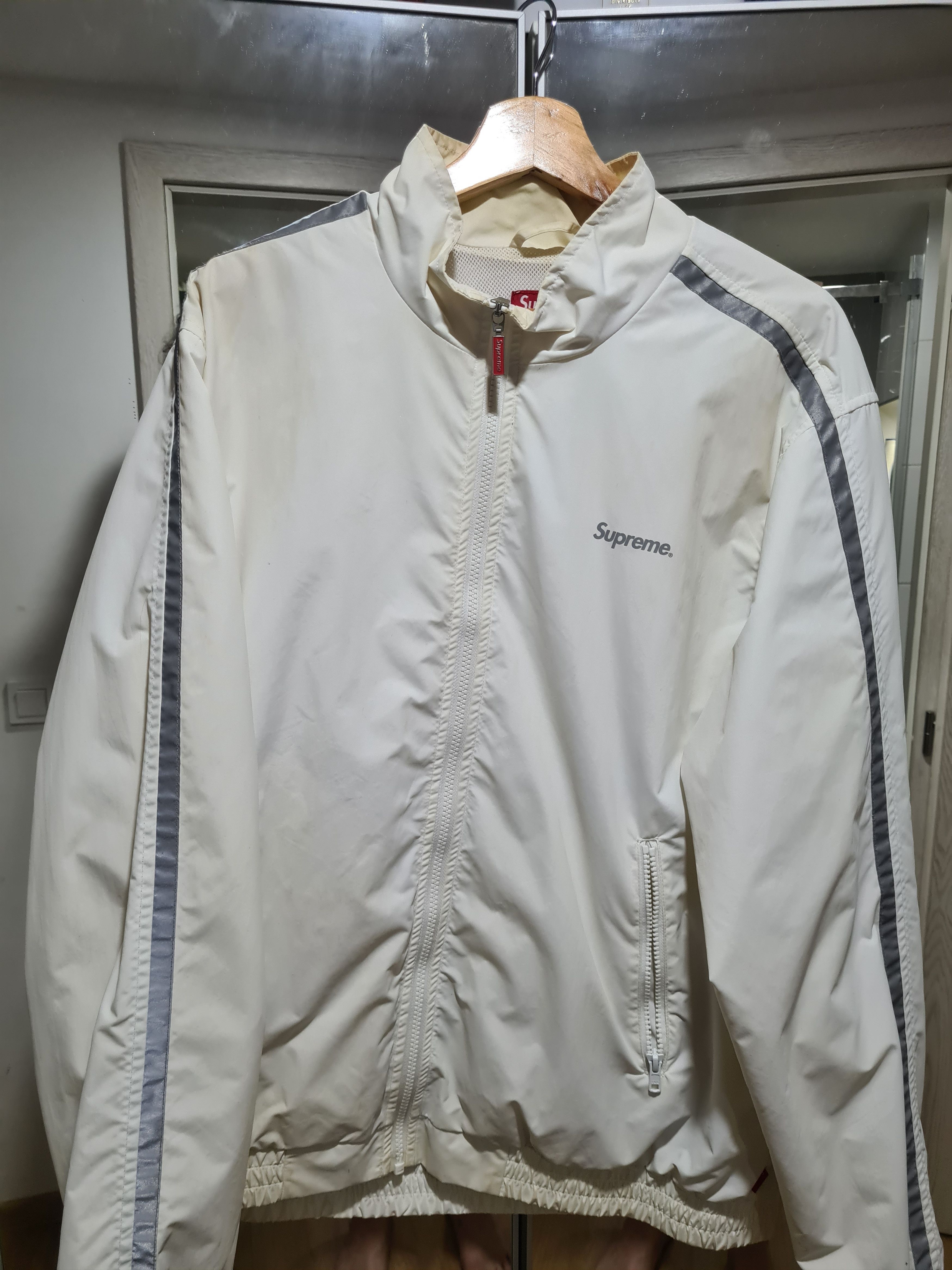 Supreme 3m Reflective Stripe Track Jacket Size US L / EU 52-54 / 3 - 2 Thumbnail