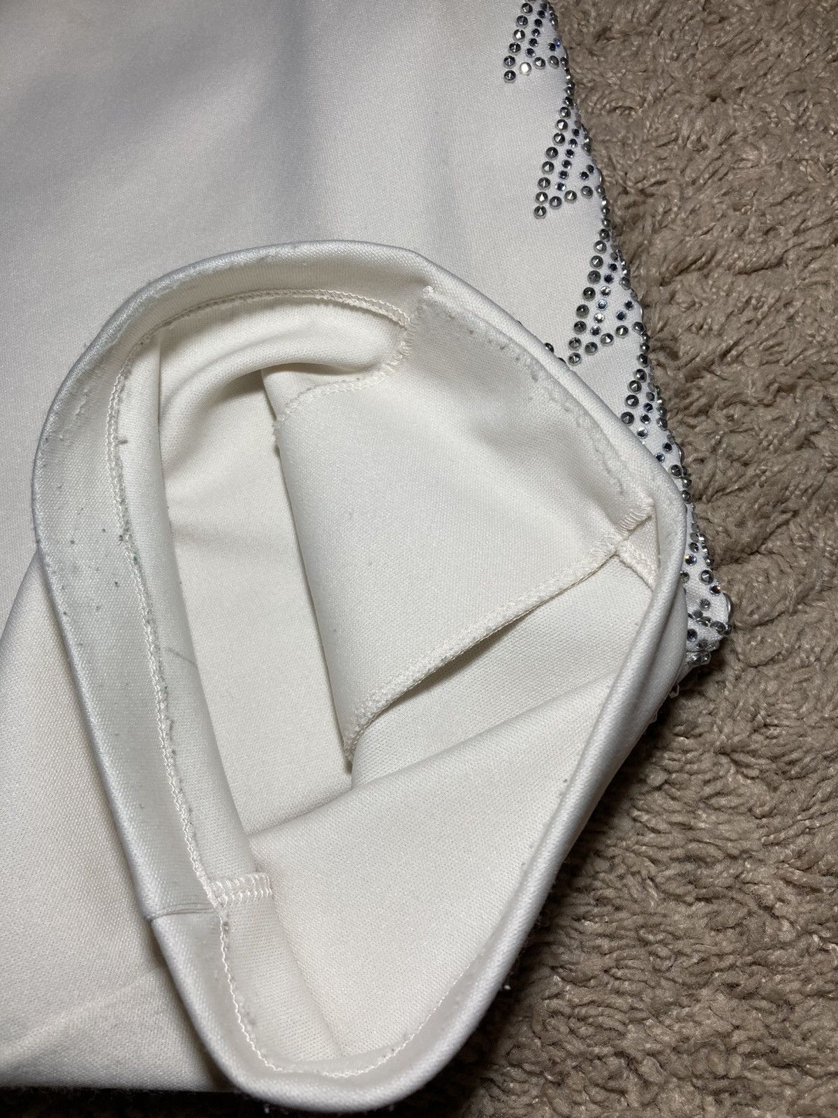 Celine SS23 Celine Lightning Crystal Sweatpants Cream 2023 Jewel S Size US 30 / EU 46 - 18 Thumbnail
