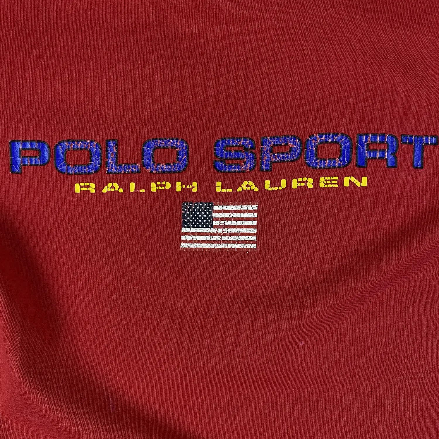 Polo Ralph Lauren Mens T-Shirt Polo Sport Ralph Lauren Vintage Size XL Size US XL / EU 56 / 4 - 4 Thumbnail