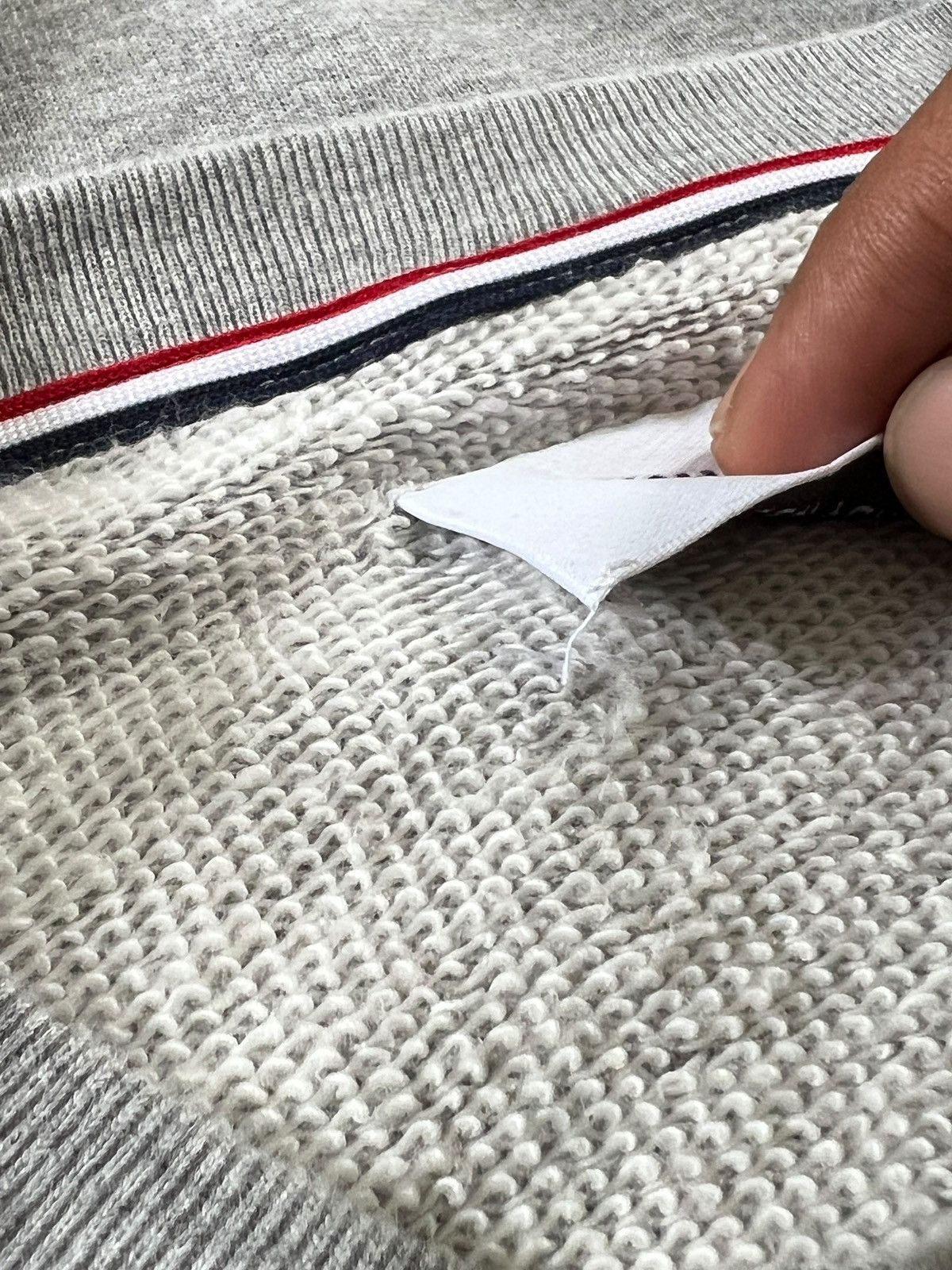 Thom Browne Thom Browne 4 Bar Classic Sweatshirt Size US XS / EU 42 / 0 - 9 Thumbnail
