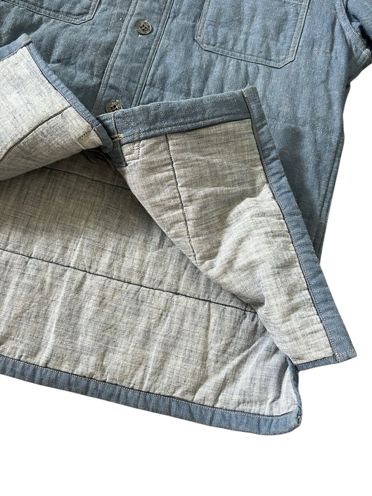 Japanese Brand × Old Joe AW14 Old Joe & Co. Quilting Shirt Jacket Size US S / EU 44-46 / 1 - 13 Thumbnail