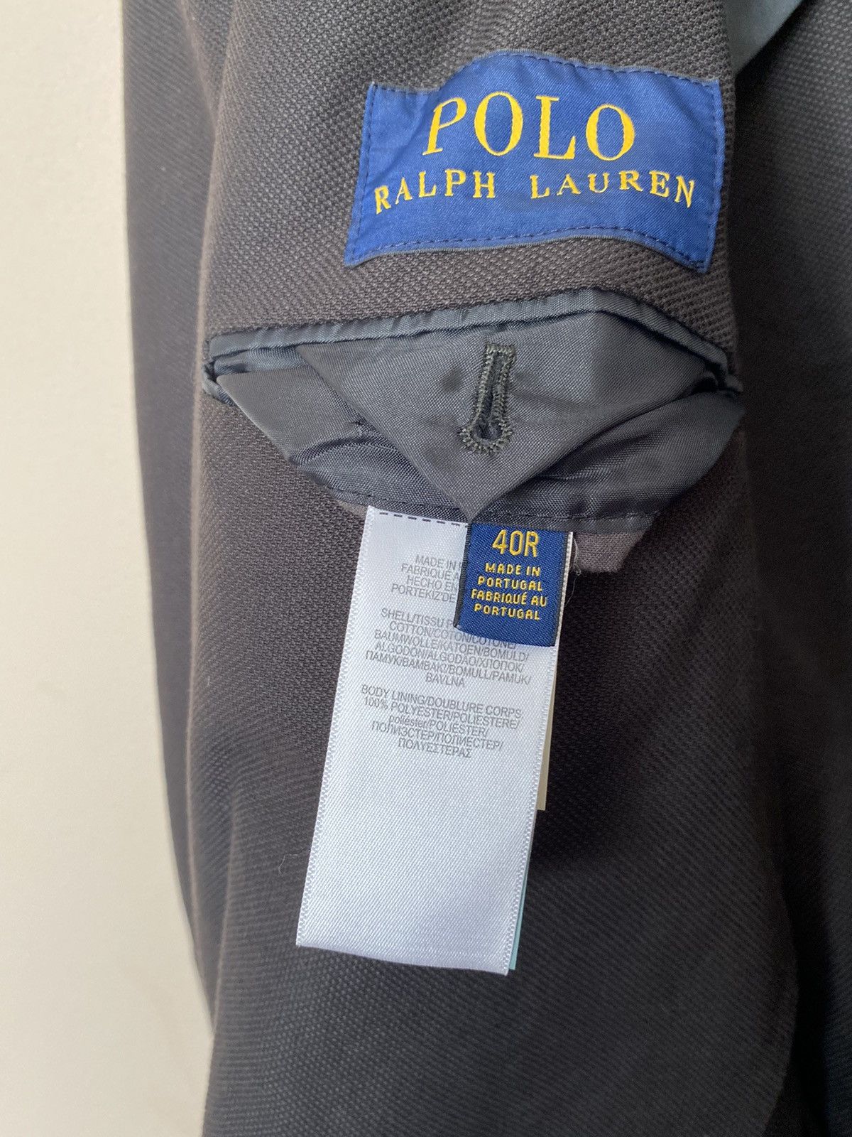 Polo Ralph Lauren × Vintage Vintage Y2k Polo Ralph Lauren Blazer Sport Jacket Size 40R - 9 Thumbnail