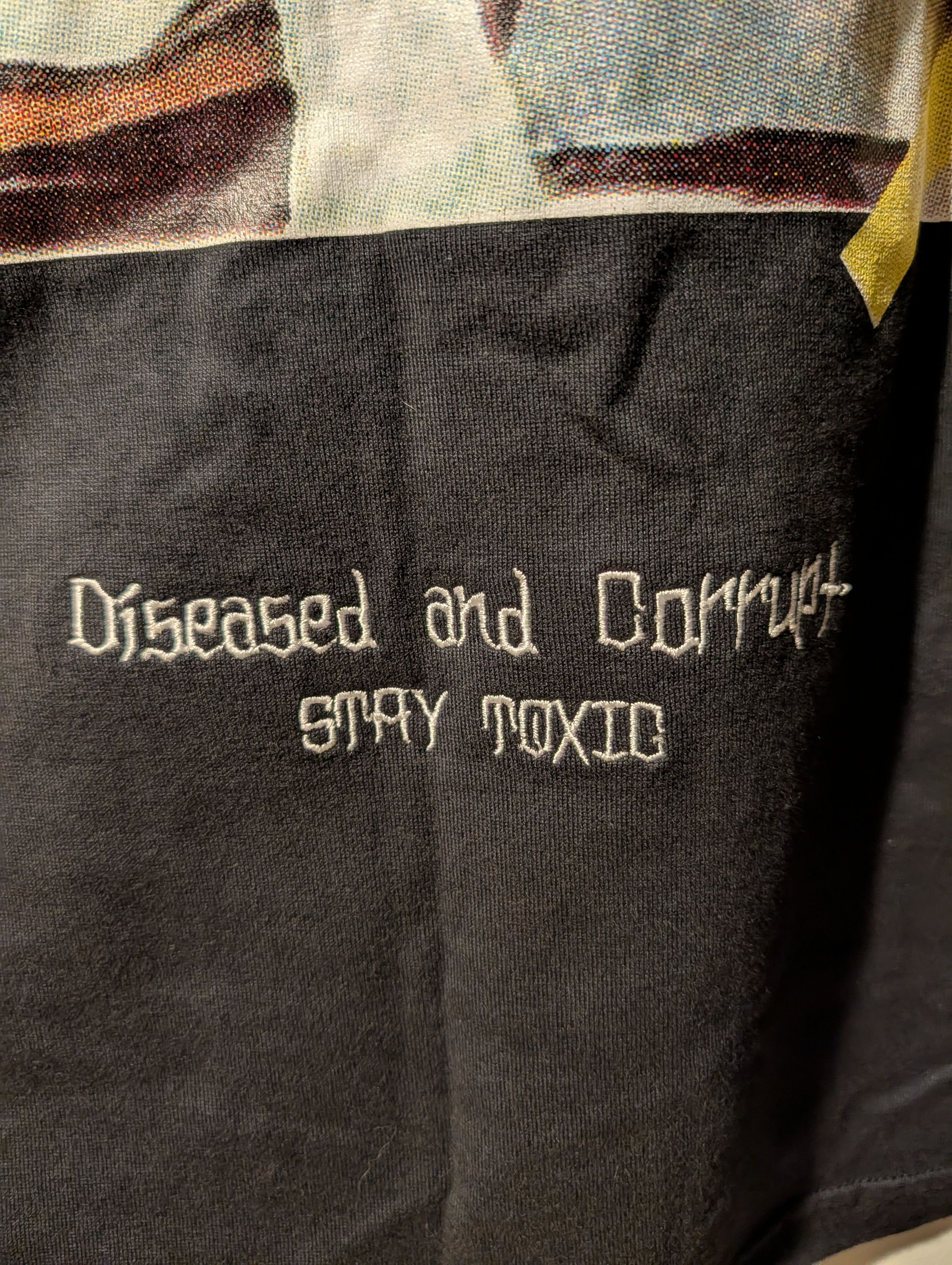 Gildan Nuclear Bane Diseased and Corrut Stay Toxic Long-Sleeve Size US L / EU 52-54 / 3 - 3 Thumbnail