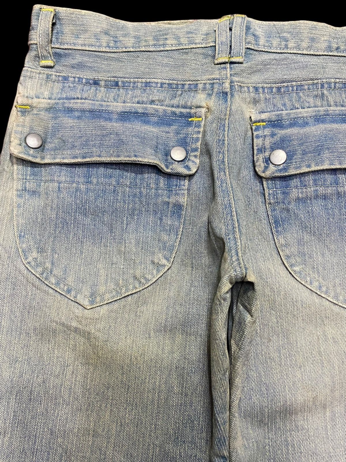 Japanese Brand Vintage Japanese Brand Mud Wash Bush Skinny Zip Leg Jeans Size US 30 / EU 46 - 7 Thumbnail
