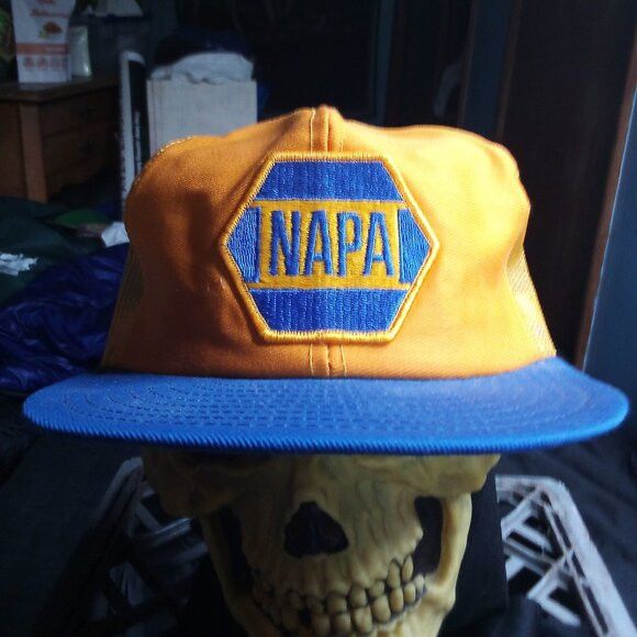 Other DS Vintage Louisville NAPA Auto Parts Patch Snap Trucker Hat Size ONE SIZE - 1 Thumbnail