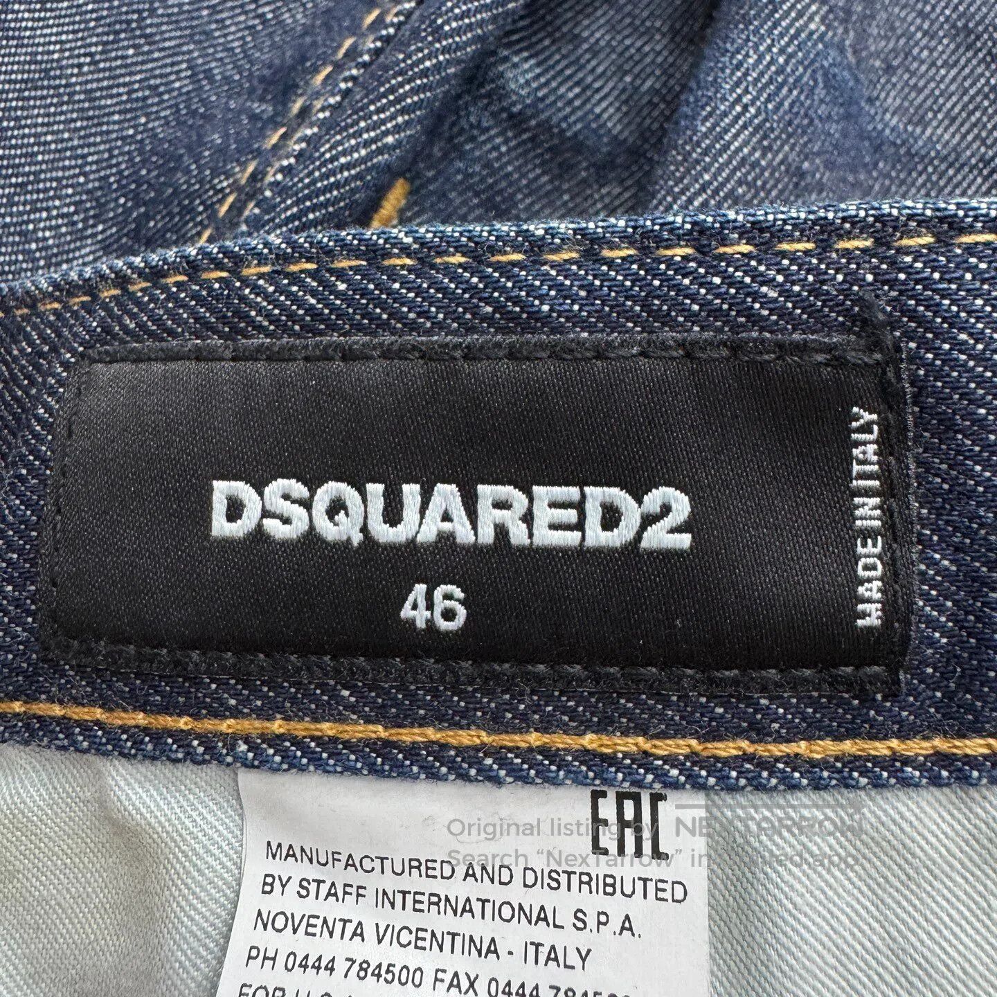 Dsquared2 Dsquared2 Worn-out jeans| Size US 30 / EU 46 - 3 Thumbnail