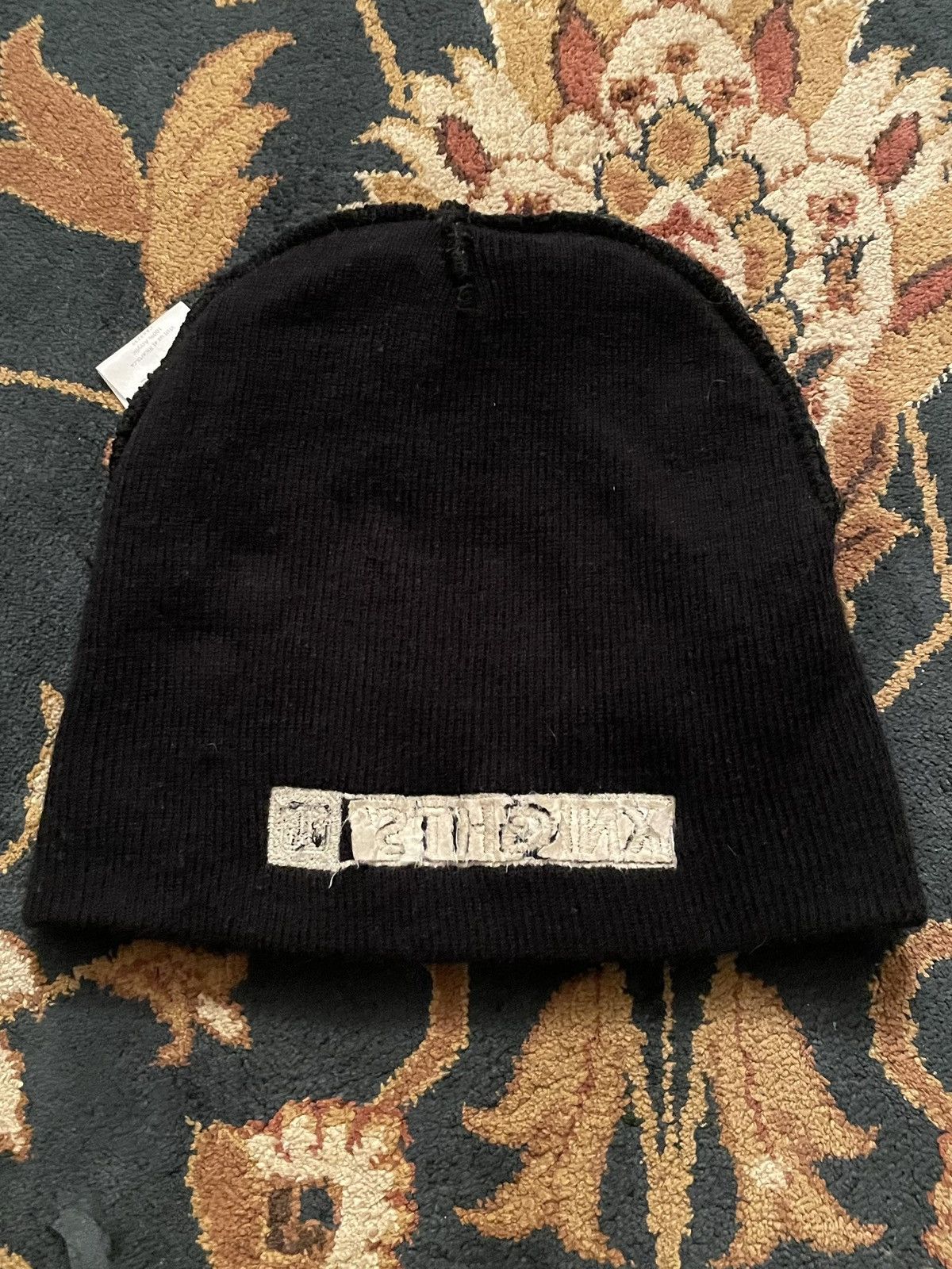 Vintage VTG Y2K Knights' Home Hardware Embroidered Black Beanie Hat Size ONE SIZE - 4 Thumbnail