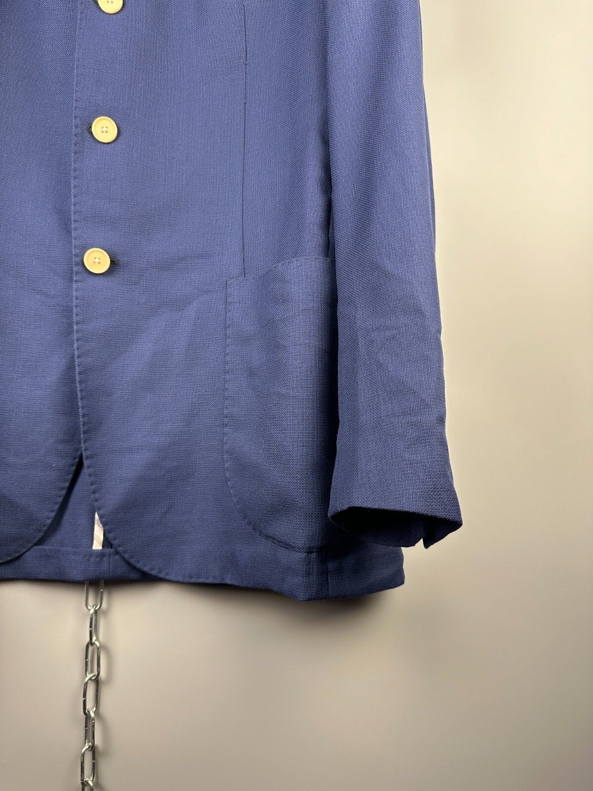 Boggi Boggi Luxury Wool Casual Sport Blazer Jacket Size 38L - 7 Thumbnail